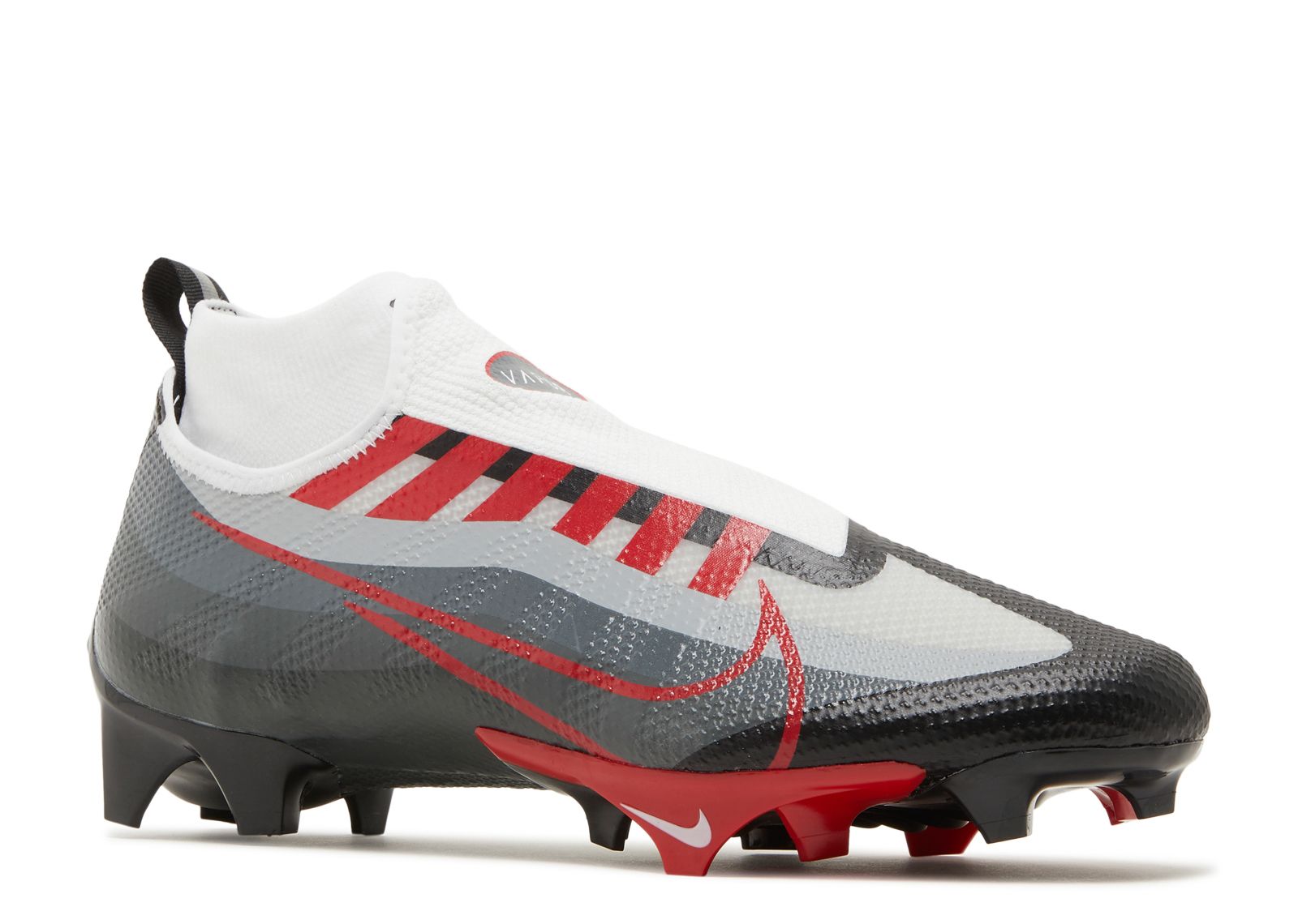 NIKE Vapor Edge Pro 360 Football Cleats Mens Size 13 White Red‎ Black Grey Nike Vapor Edge Pro 360 2 TB  main image 3