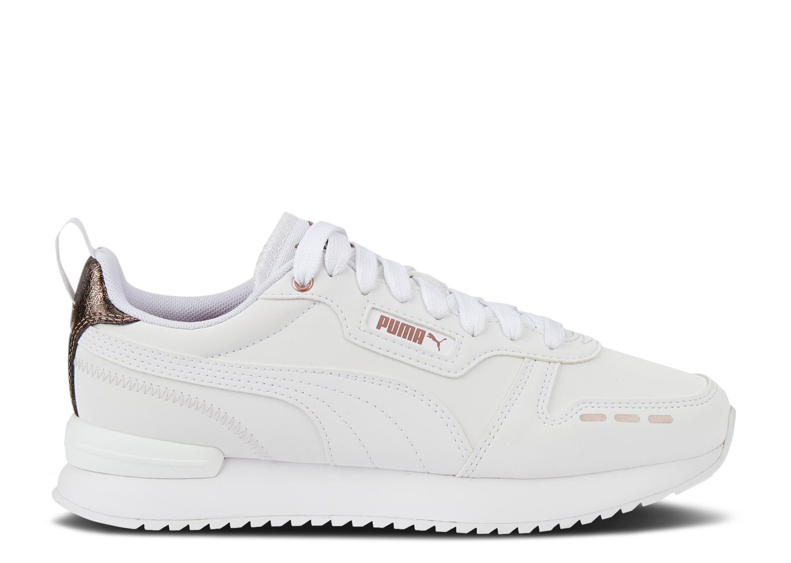 Wmns R78 Raw Metallics 'White Rose Gold'