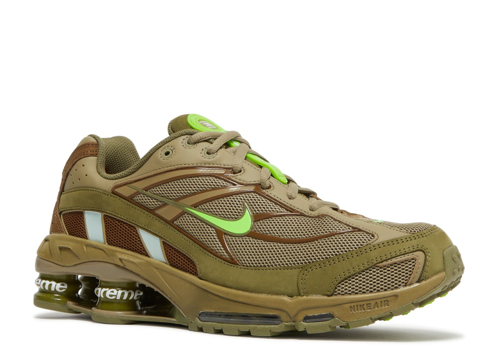 Supreme X Shox Ride 2 'Neutral Olive' - Nike - DN1615 200