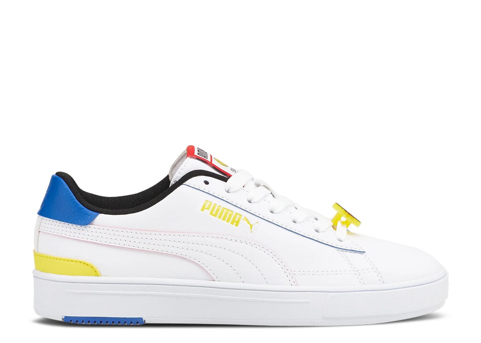 SmileyWorld x Serve Pro Big Kid 'White Vibrant Yellow'