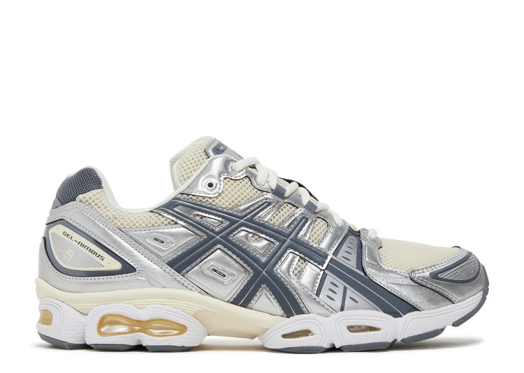 Gel Nimbus 9 'Mint Steel Blue' - ASICS - 1201A424 104 - white/pure silver