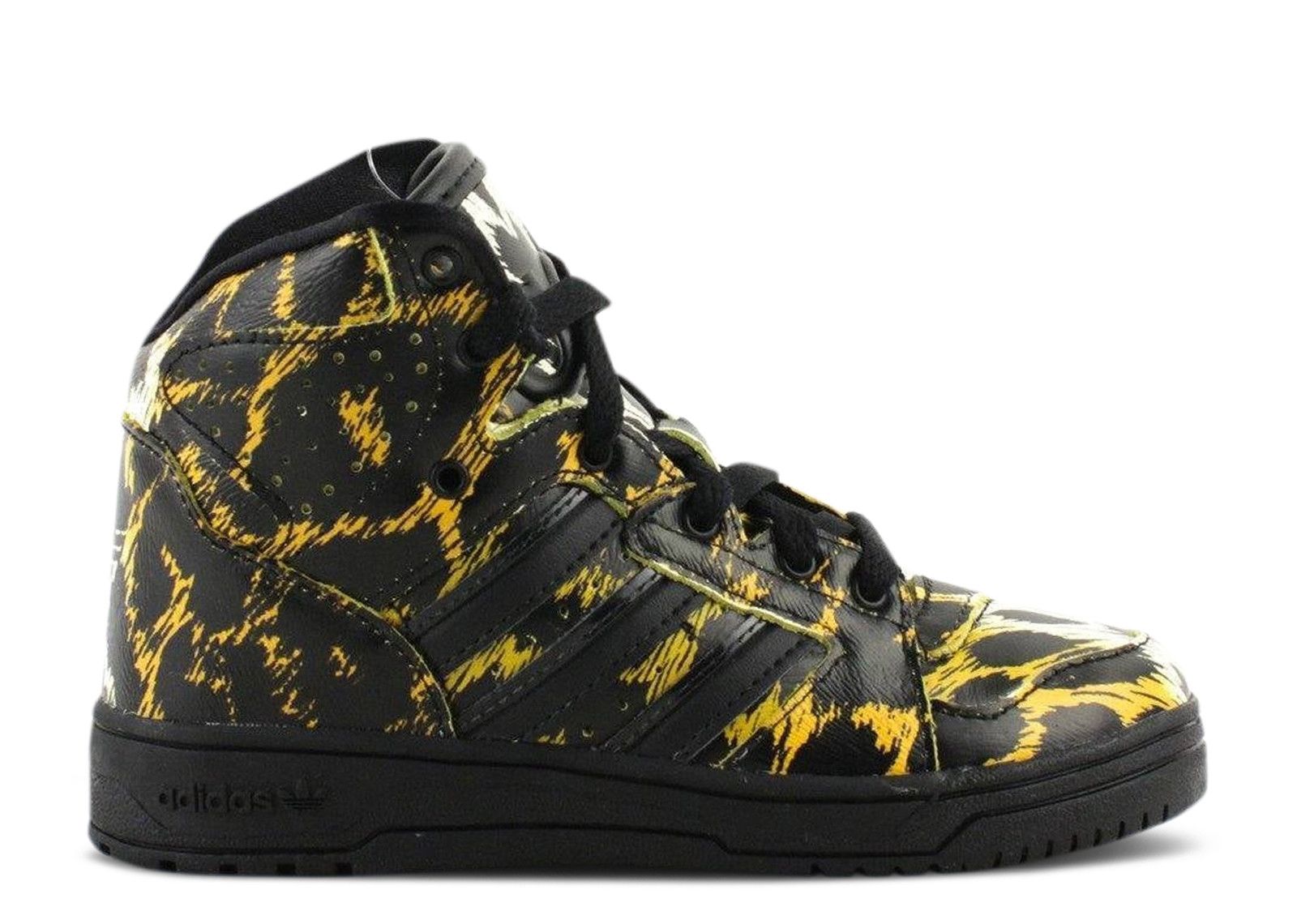 adidas gazelle silver green womens Spring Summer 2012 Jeremy Scott x Adidas Instinct High Top Sneakers  Alex  Maxamenko