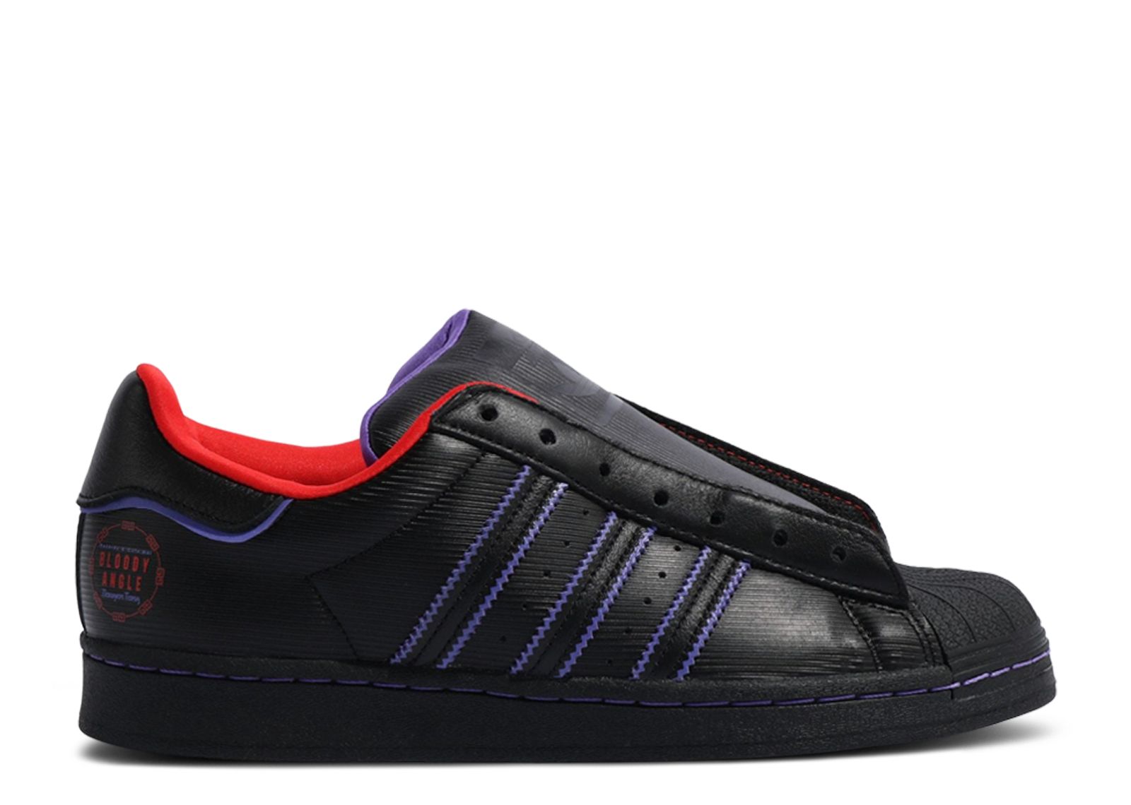 BLOODY ANGLE X Superstar Laceless 'Bewitching' - Adidas