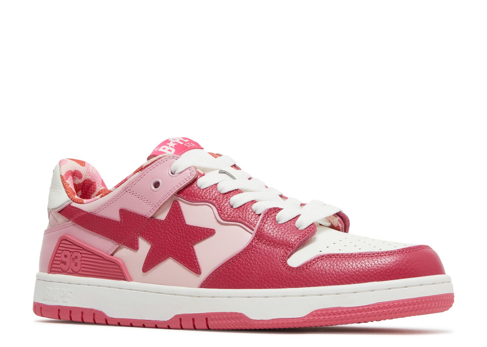 Bape Sk8 Sta Baby Pink Bape Sneakers A BATHING APE® New BAPE SK8