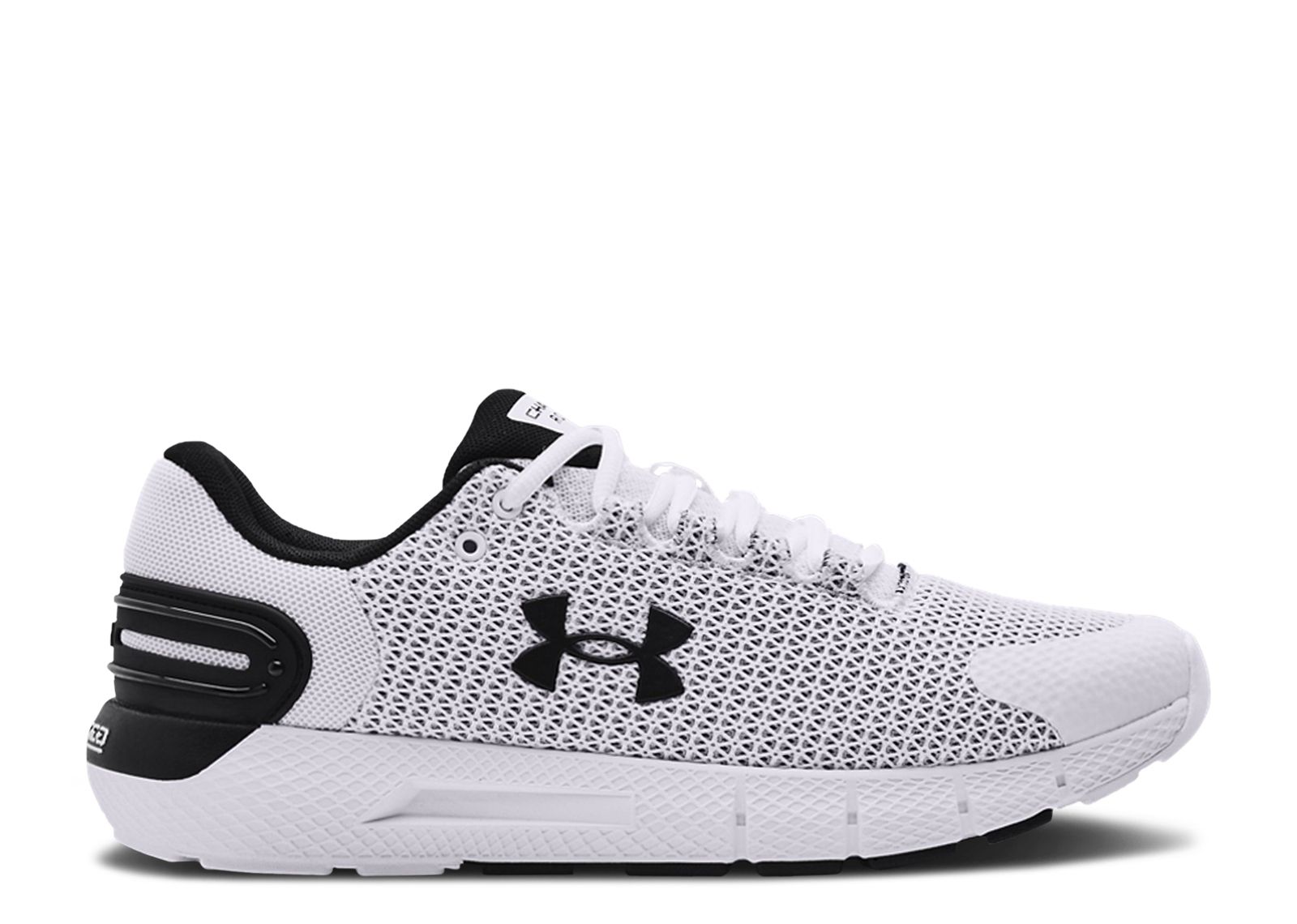 Under Armour® Charged Rogue 4 Sneaker - Men's Shoes in Steel White Black