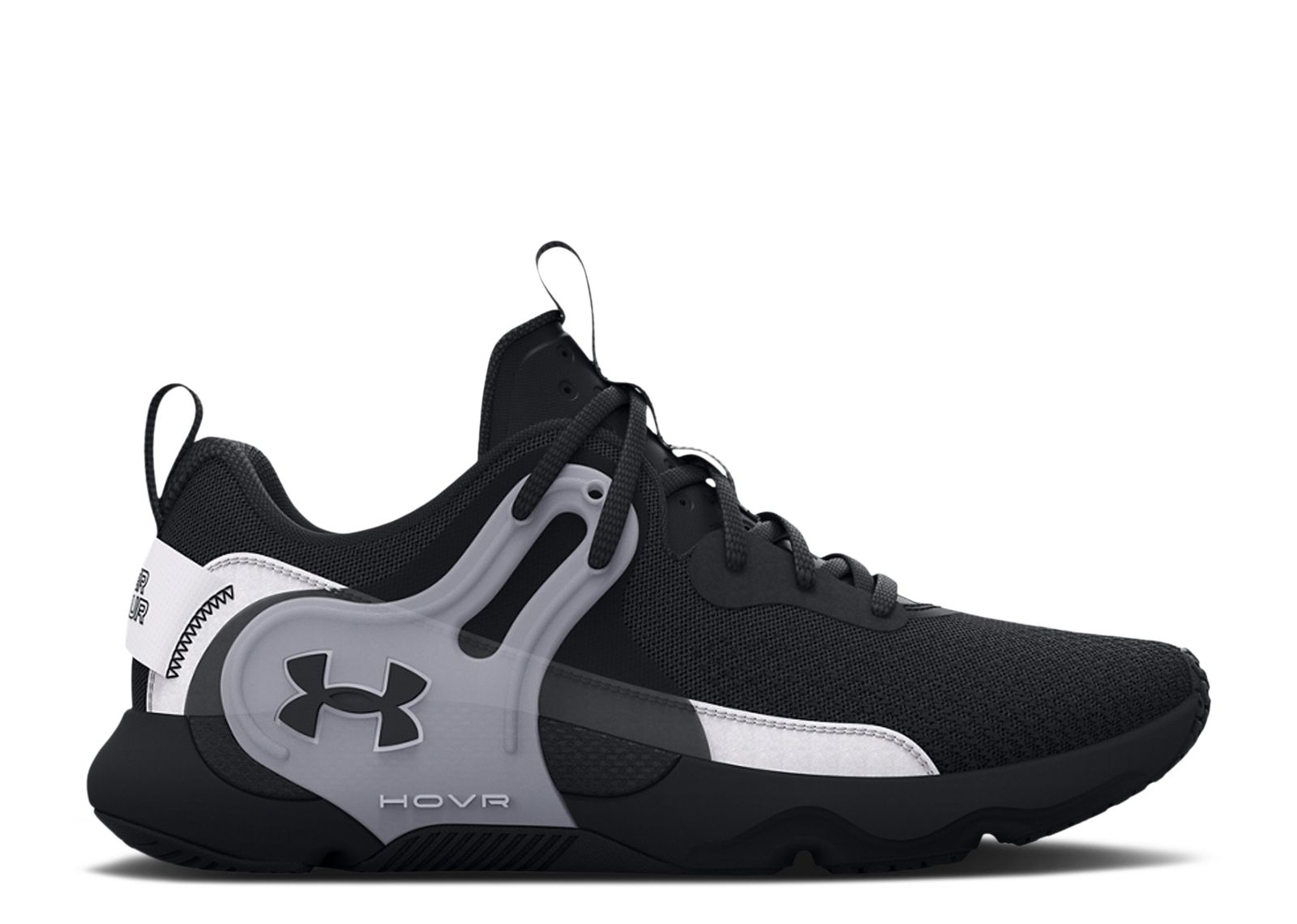 Wmns HOVR Apex 3 Black White Under Armour 3024272 001 black white Flight Club