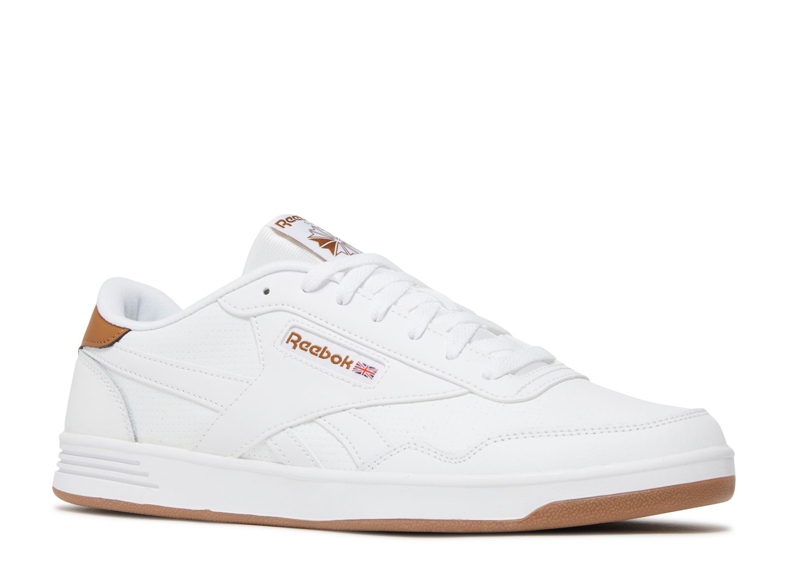 Reebok Men's Club MEMT Sneaker newest Tennis Shoe GY6445, White/Wild Brown, US 12