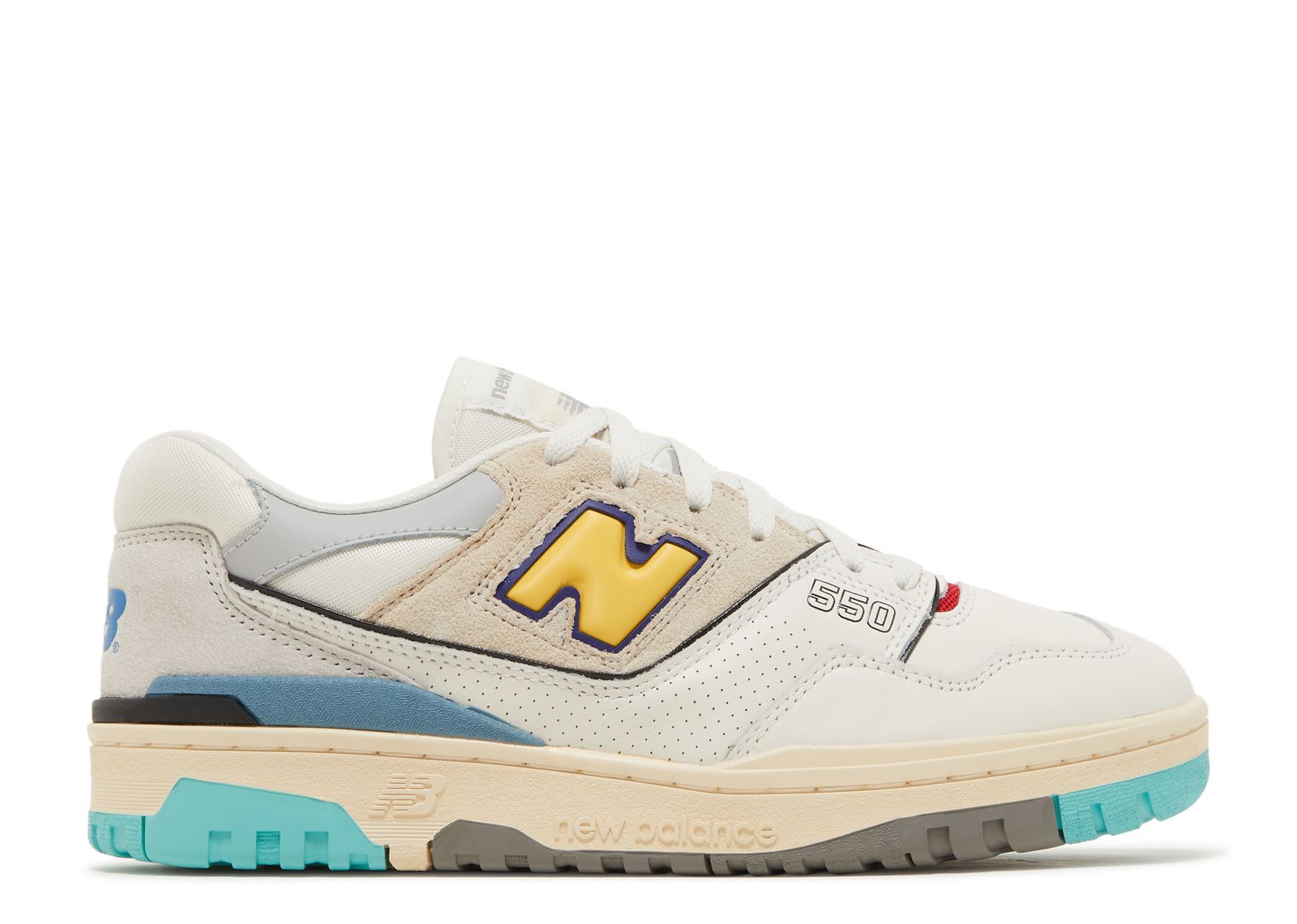 new balance 550 sea salt yellow