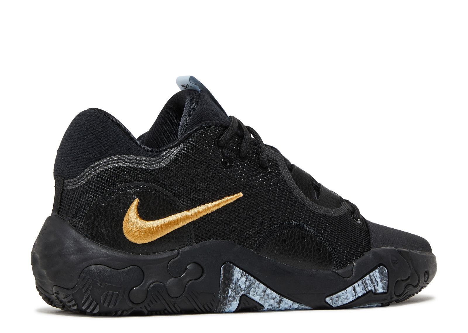 Nike zoom 2k black metallic online gold