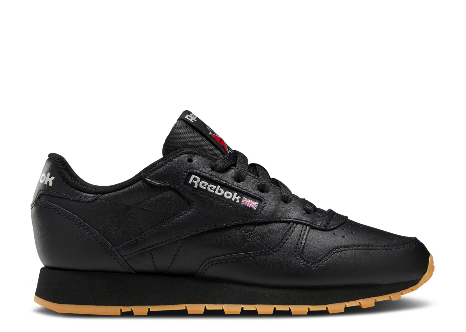 Wmns Classic Leather 'Black Pure Grey Gum'