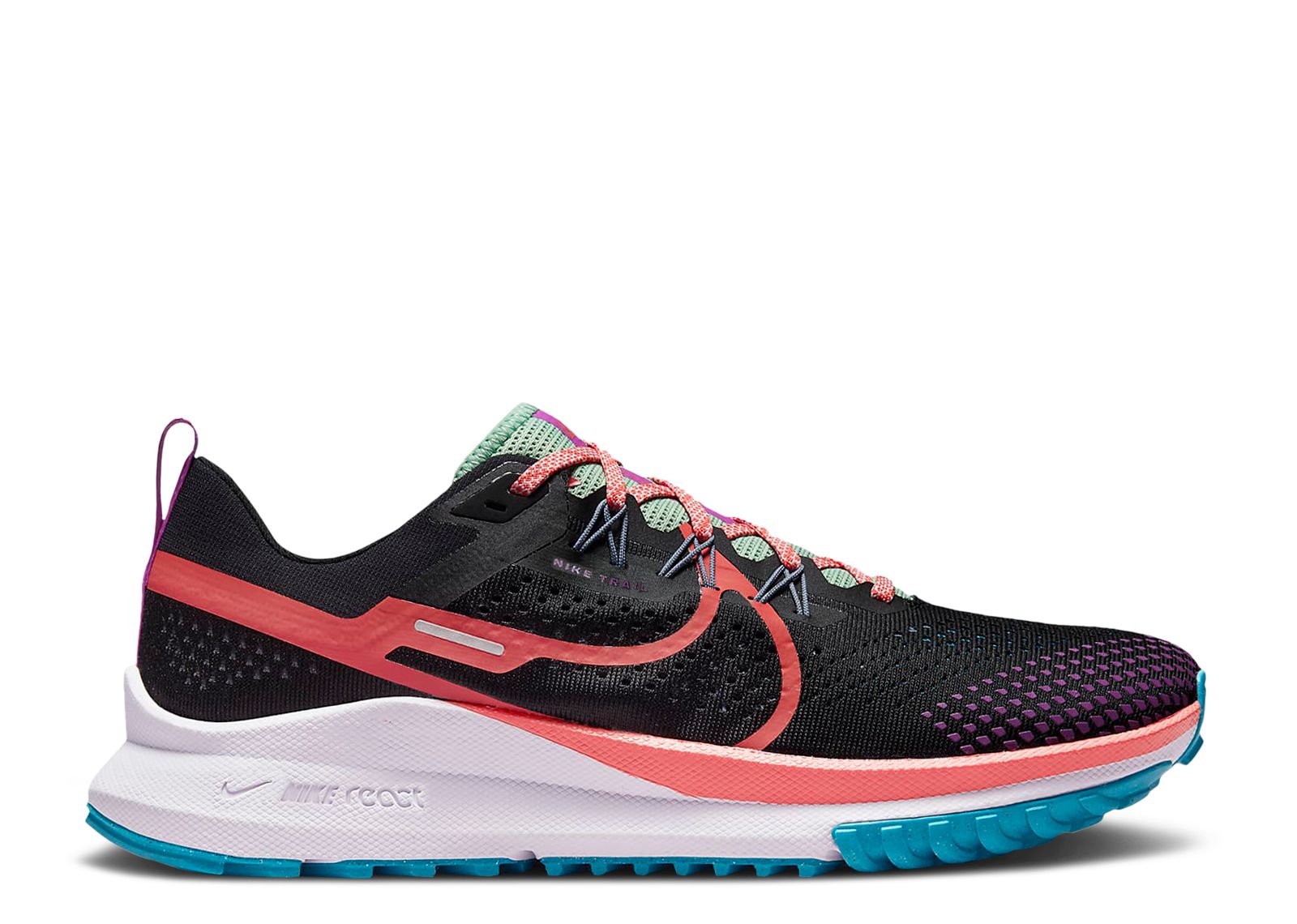 NIKE React Pegasus Trail 4 Black Magic Ember DJ6158-003 men Size 13 TRAIL Nike React Pegasus Trail 4  main image 4