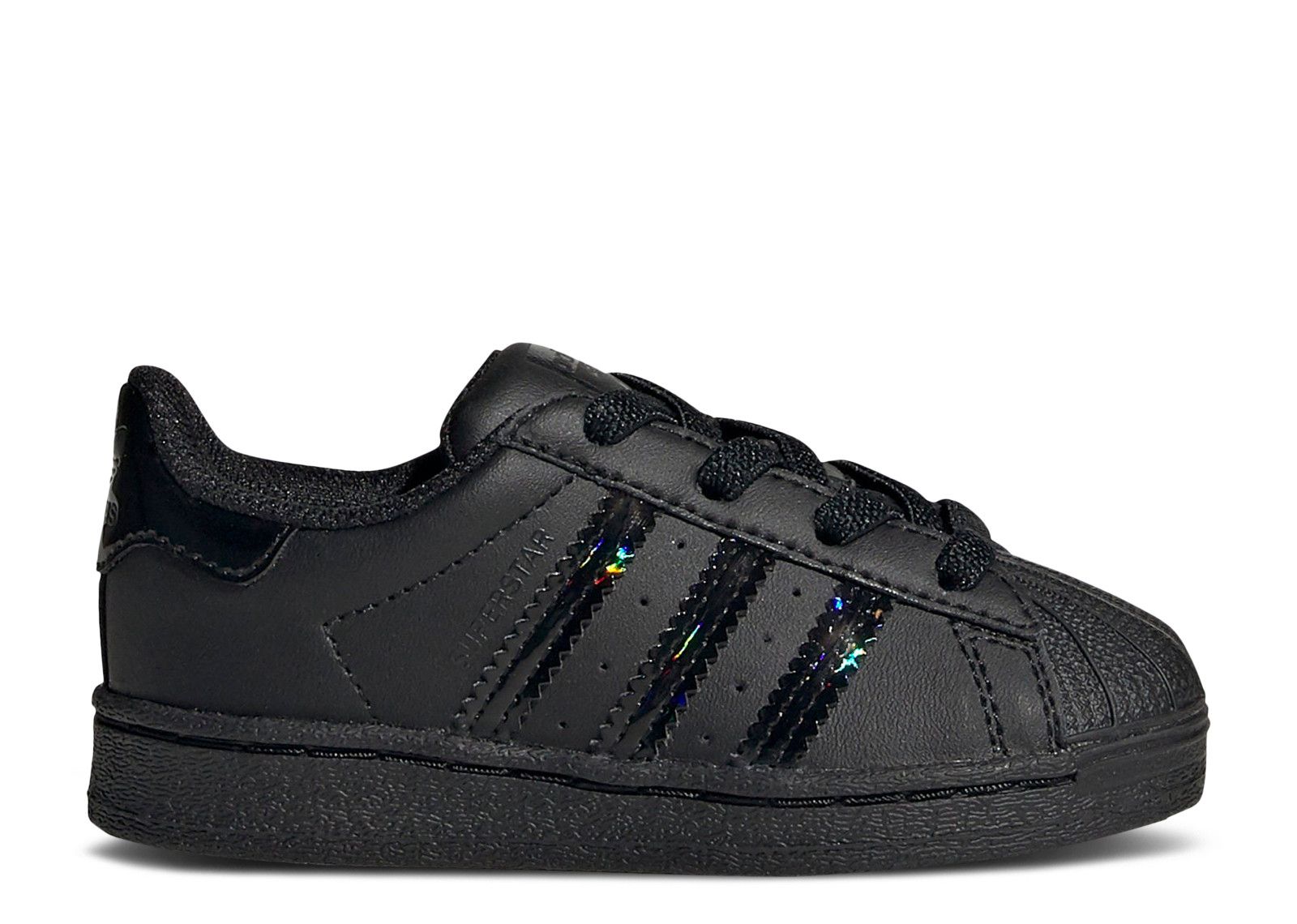 Superstar EL I 'Triple Black Iridescent' - Adidas - FV3144 - core black/core  black/core black | Flight Club