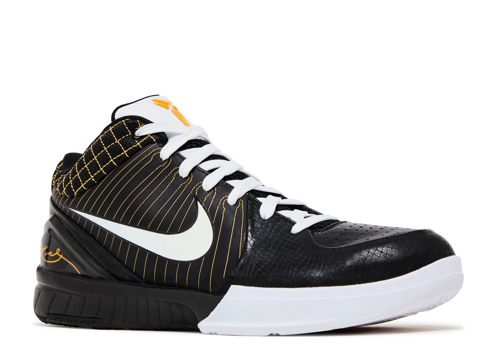 シューズ(男性用) Nike Kobe 4 Protro White Black Del Sol Nike Zoom Kobe IV Protro White Black Del SOL Release | Hypebeast