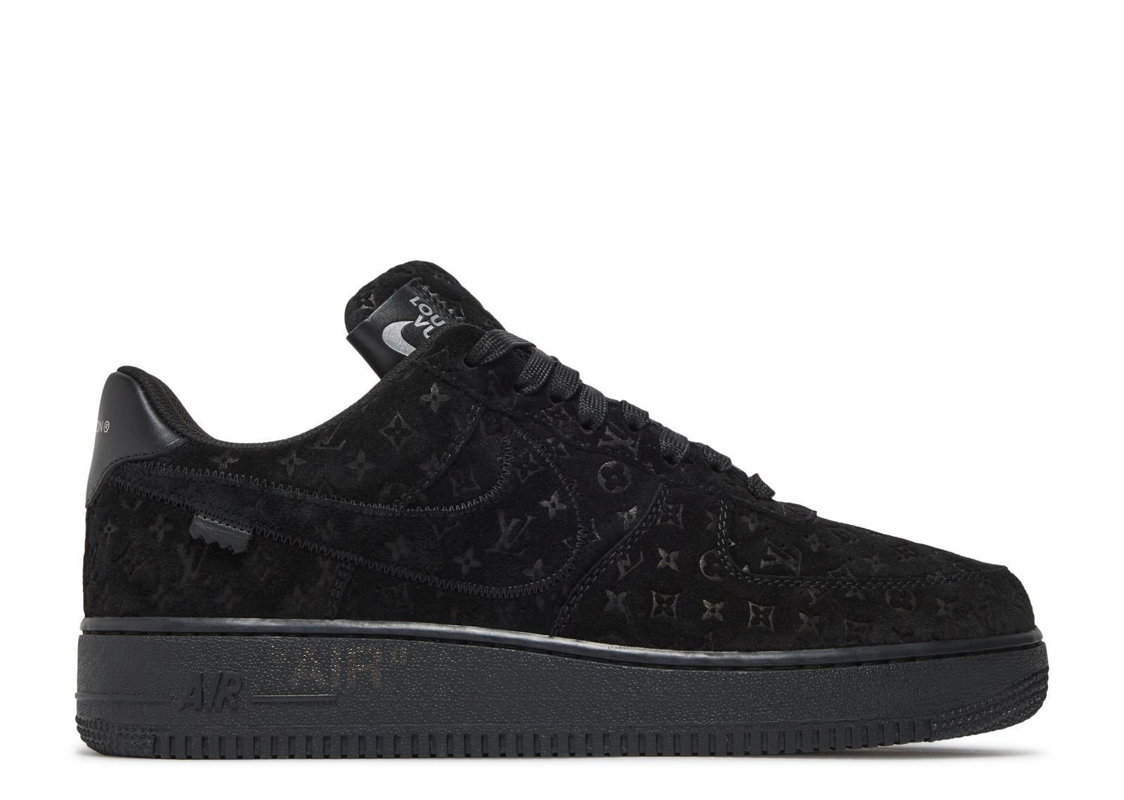 Louis Vuitton x Air Force 1 Low 'Triple Black'