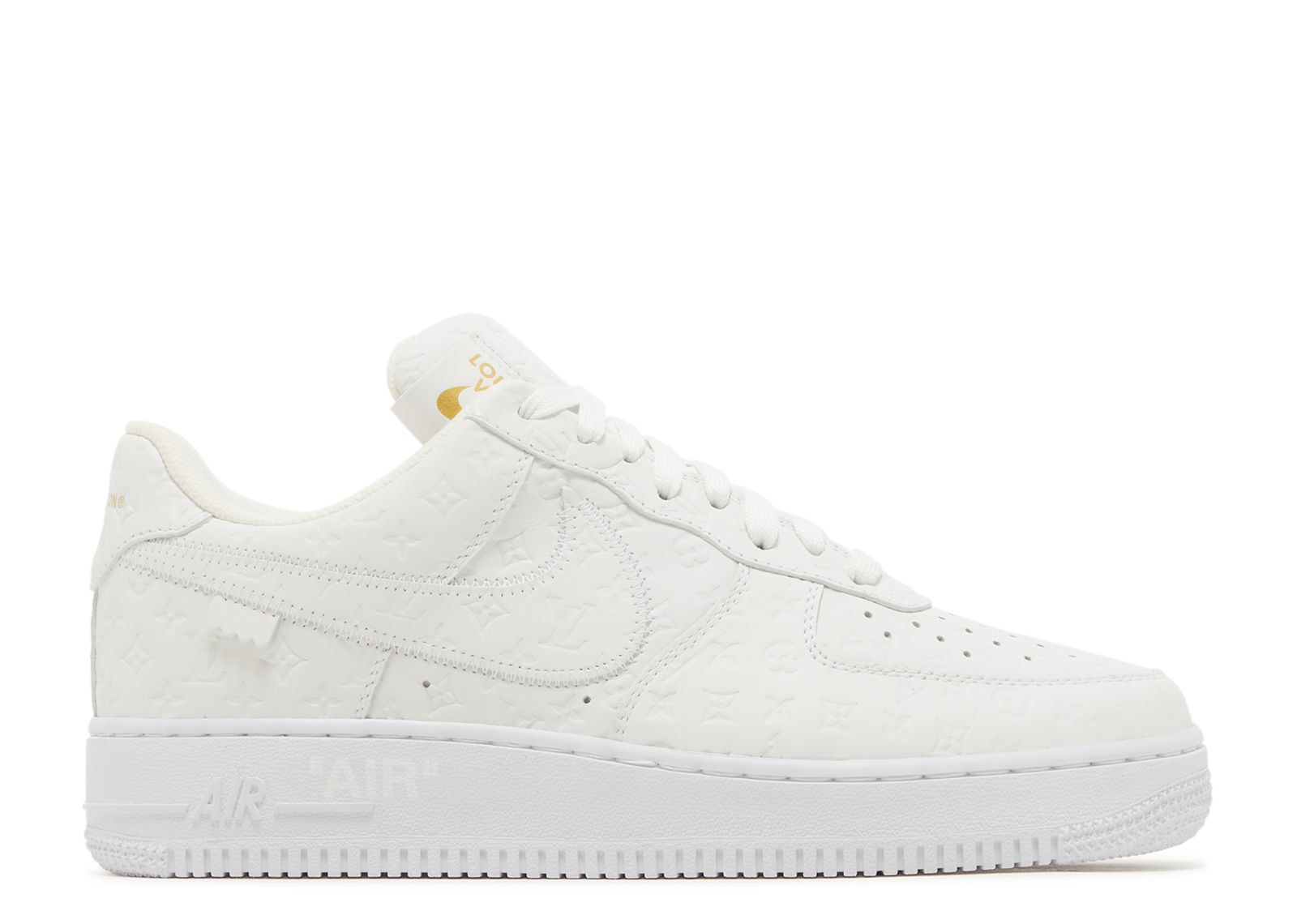 Nike Louis Vuitton x Air Force 1 Low 'Triple White' | Men's Size 11.5