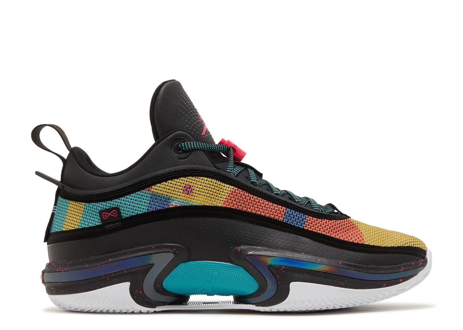 Jordan 36 Low 'Black Multi-Color'