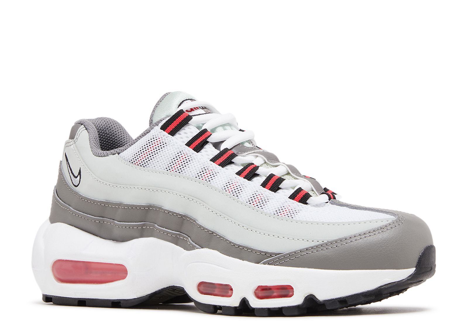 NIKE AIR MAX 95 RECRAFT (GS) LIGHT SILVER/BLACK-FLAT PEWTER ARGENT shops CLAIR/ETAIN