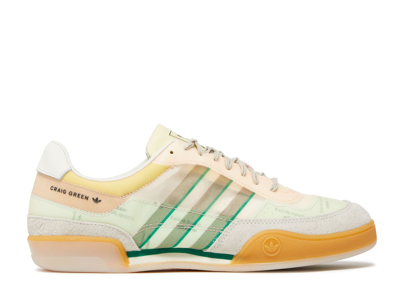 Craig Green X Squash Polta AKH 'Cream Bold Green' - Adidas