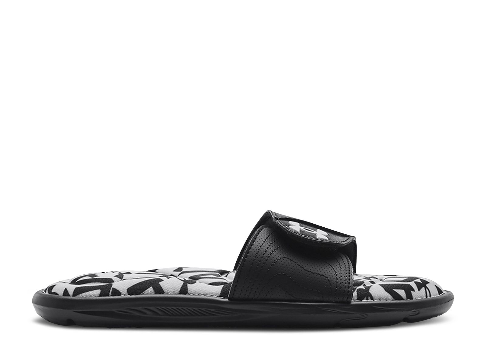 Wmns Ignite 6 Graphic Footbed Slide 'Halo Grey Black'