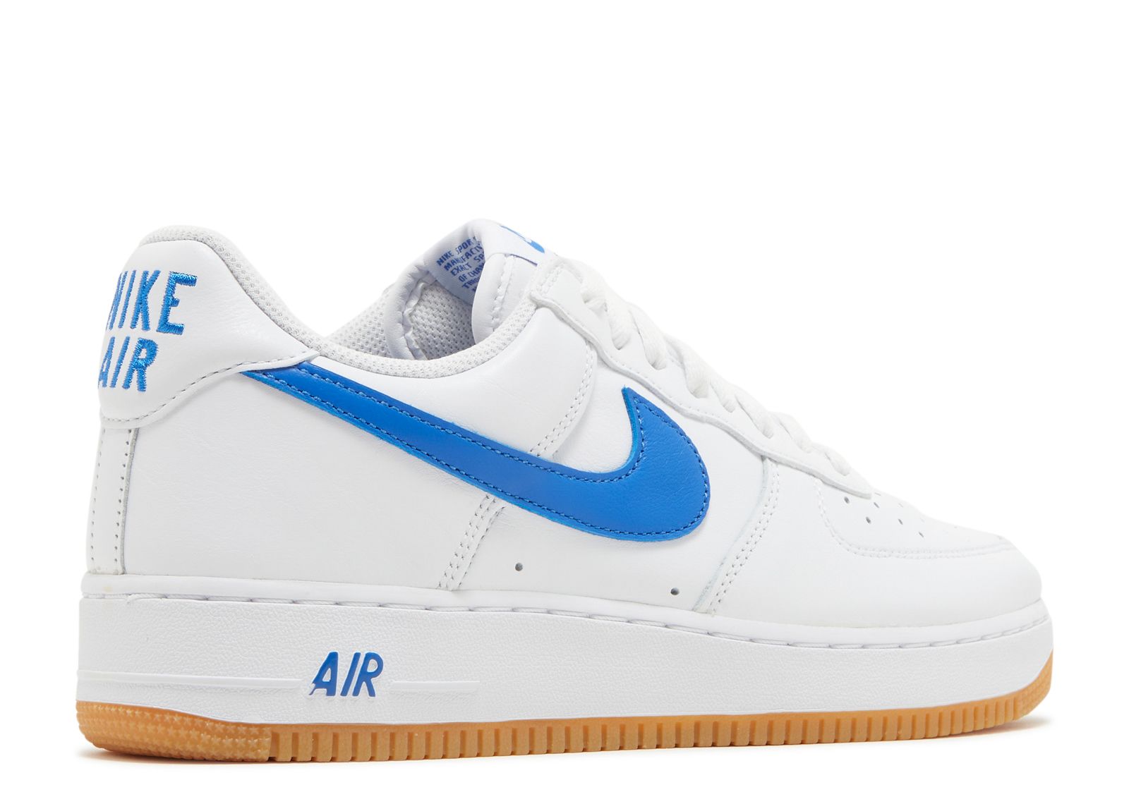 Nike Air Force 1 Low '07 Color of the Month Varsity Royal Gum