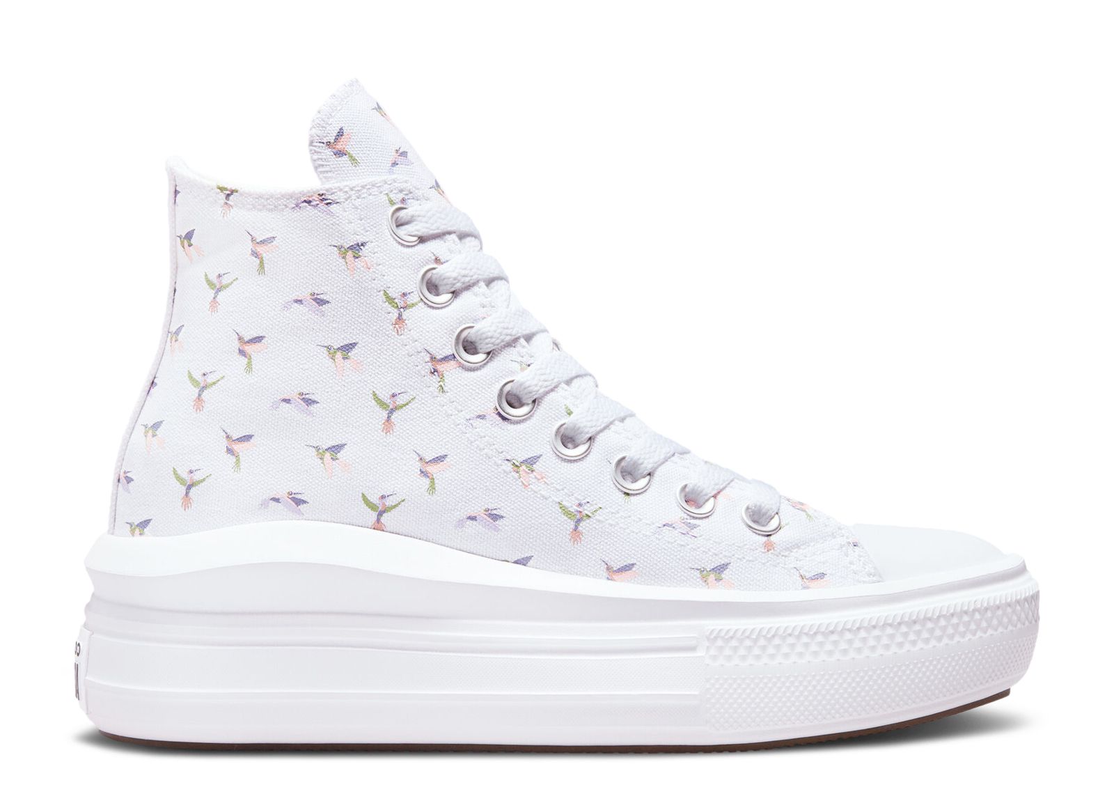 Converse Chuck Taylor All Star Move Platform selling Hummingbirds Shoe