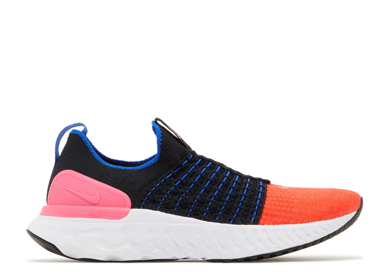 Wmns React Phantom Run Flyknit 2 'Black Bright Crimson' - Nike