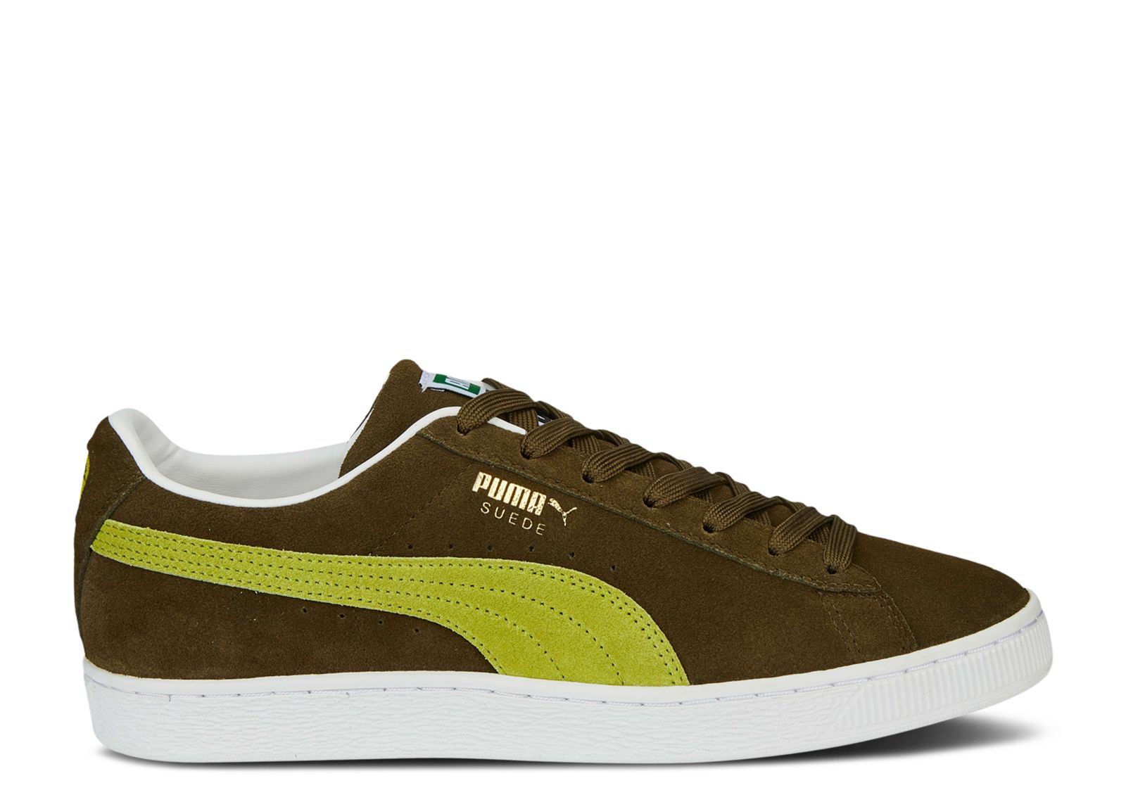 Suede Classic 21 'Deep Olive Tart Apple'