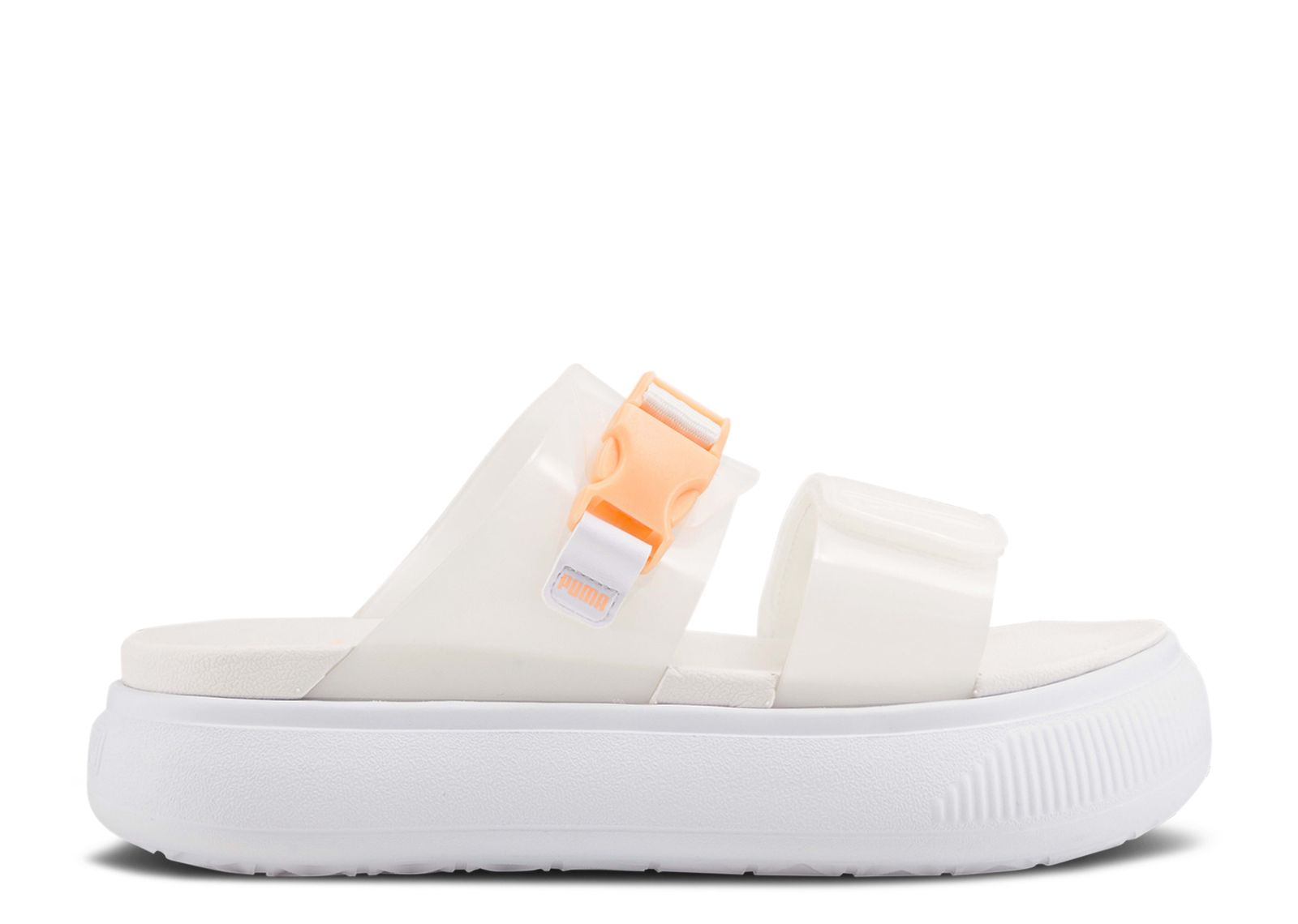 Wmns Suede Mayu Pop Sandal 'White Fizzy Melon'