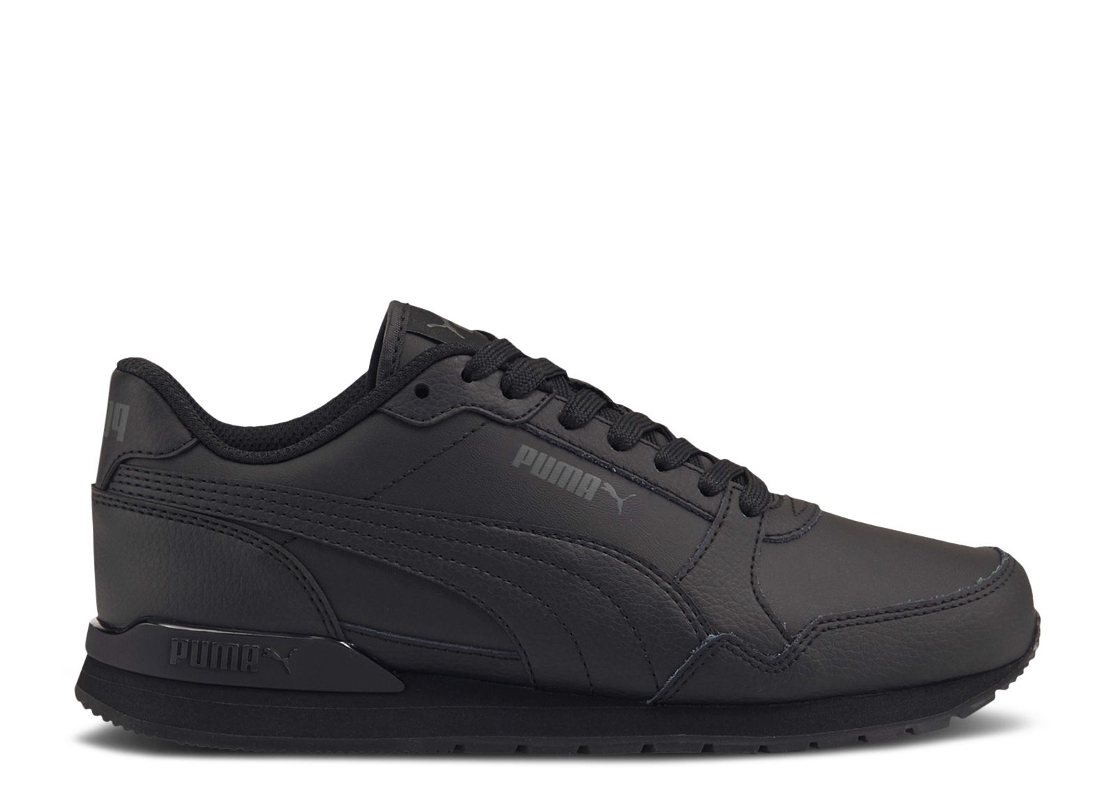 ST Runner v3 Leather Jr 'Triple Black'