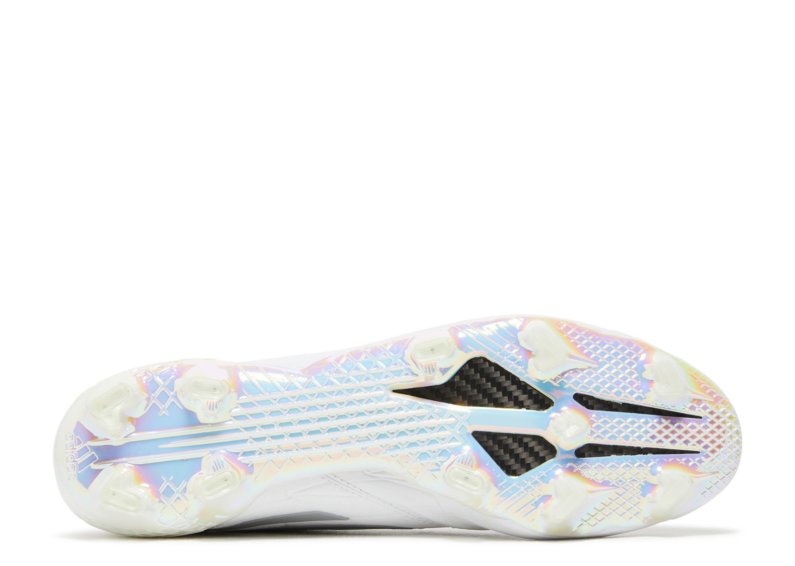 Adizero F50 4 Leather FG 'White Silver Metallic' - Adidas - GX3911 - cloud  white/silver metallic/core black | Flight Club