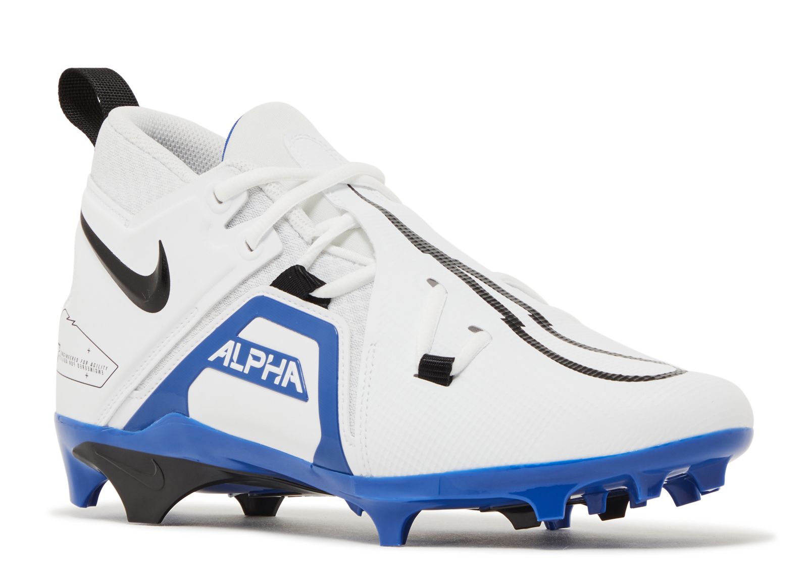 Nike Football Cleats Mens 11 White Game Royal Alpha Menace Pro 3 CT6649-101 Nike Alpha Menace Pro 3 Mid Men main image 2