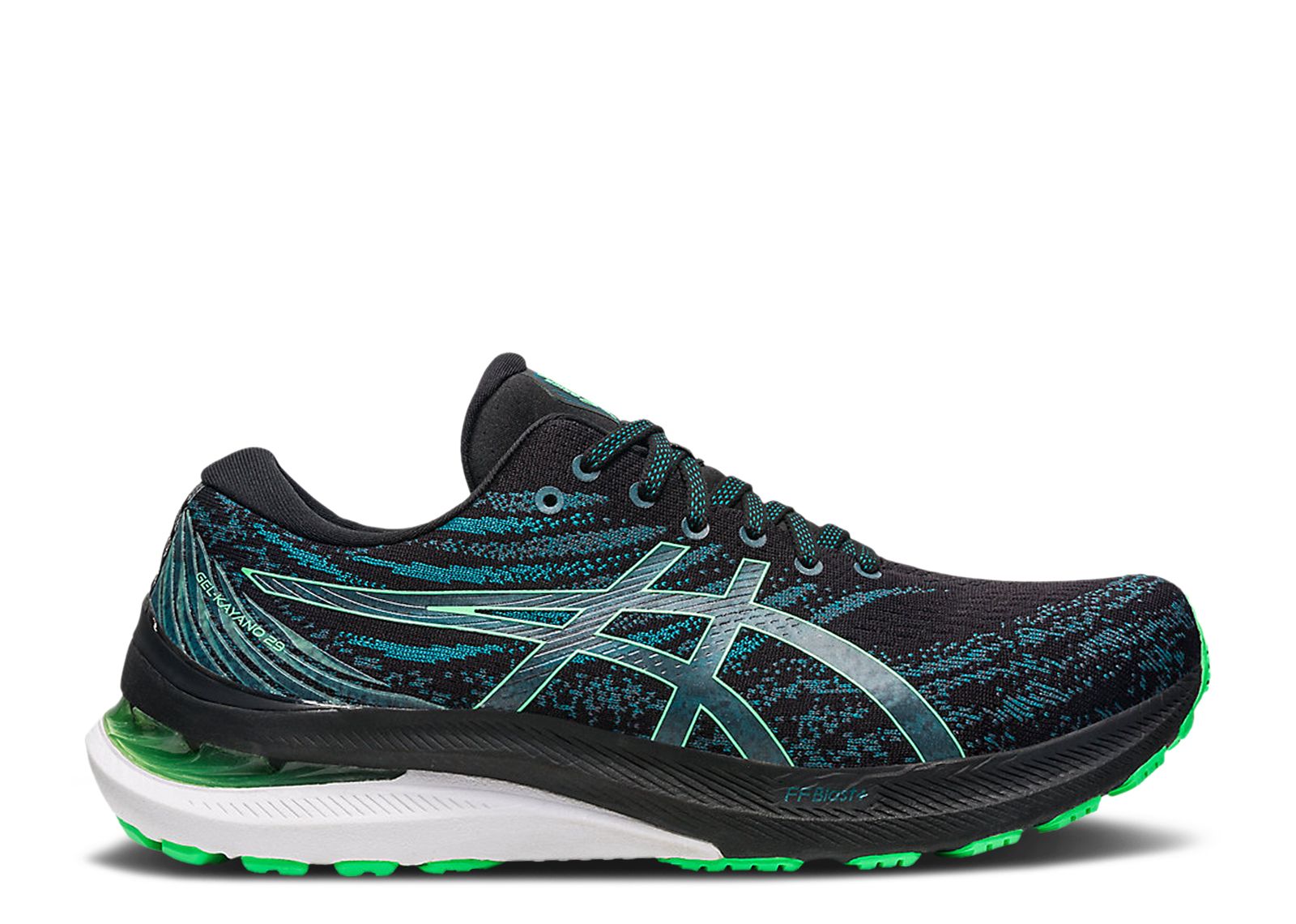 Gel Kayano 29 'Black New Leaf'