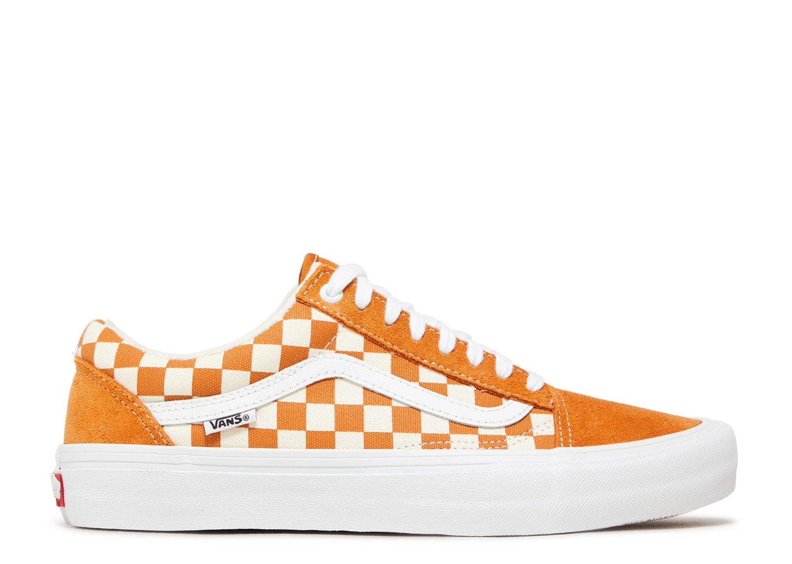 Vans Old Skool Pro Checkered Orange Vans Vans Skate Old Skool