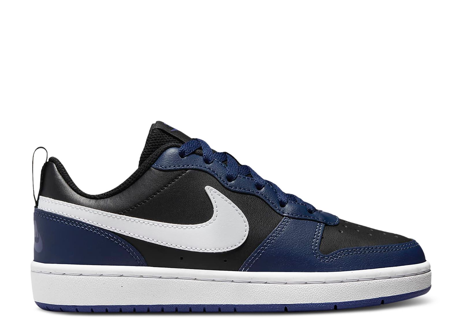 Court Borough Low 2 GS 'Midnight Navy Black' - Nike - BQ5448 404