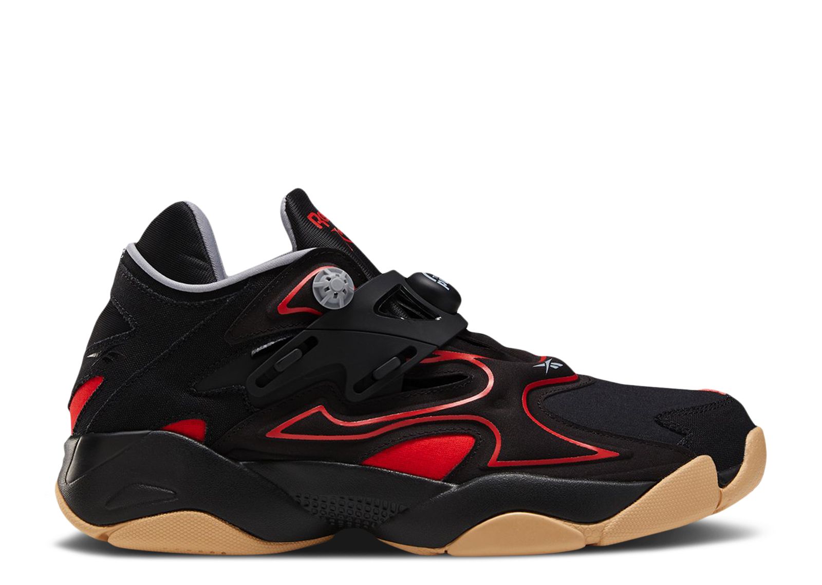 Pump Court 'Black Instinct Red Gum'