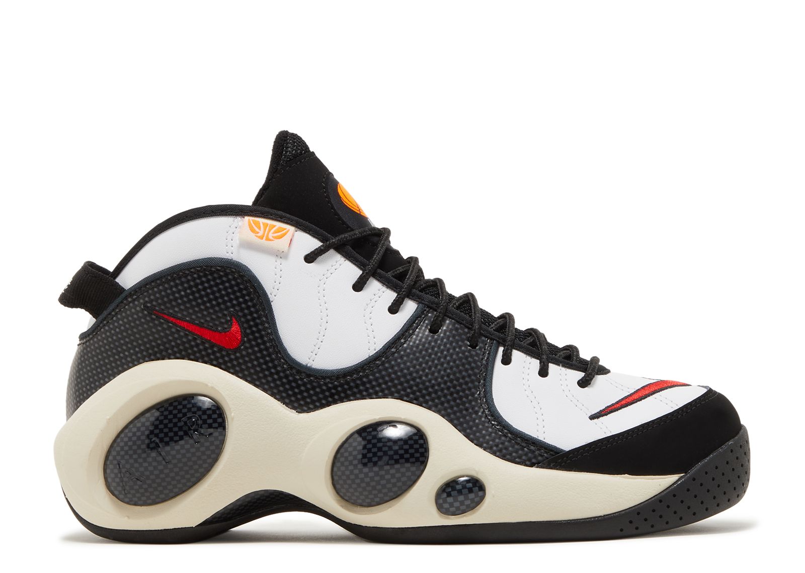 Nike Air Raid DD8559-100 Basketball Shoes Size 12‎ White/Black With Red Accents Nike Air Raid University Red | eBay main image 2