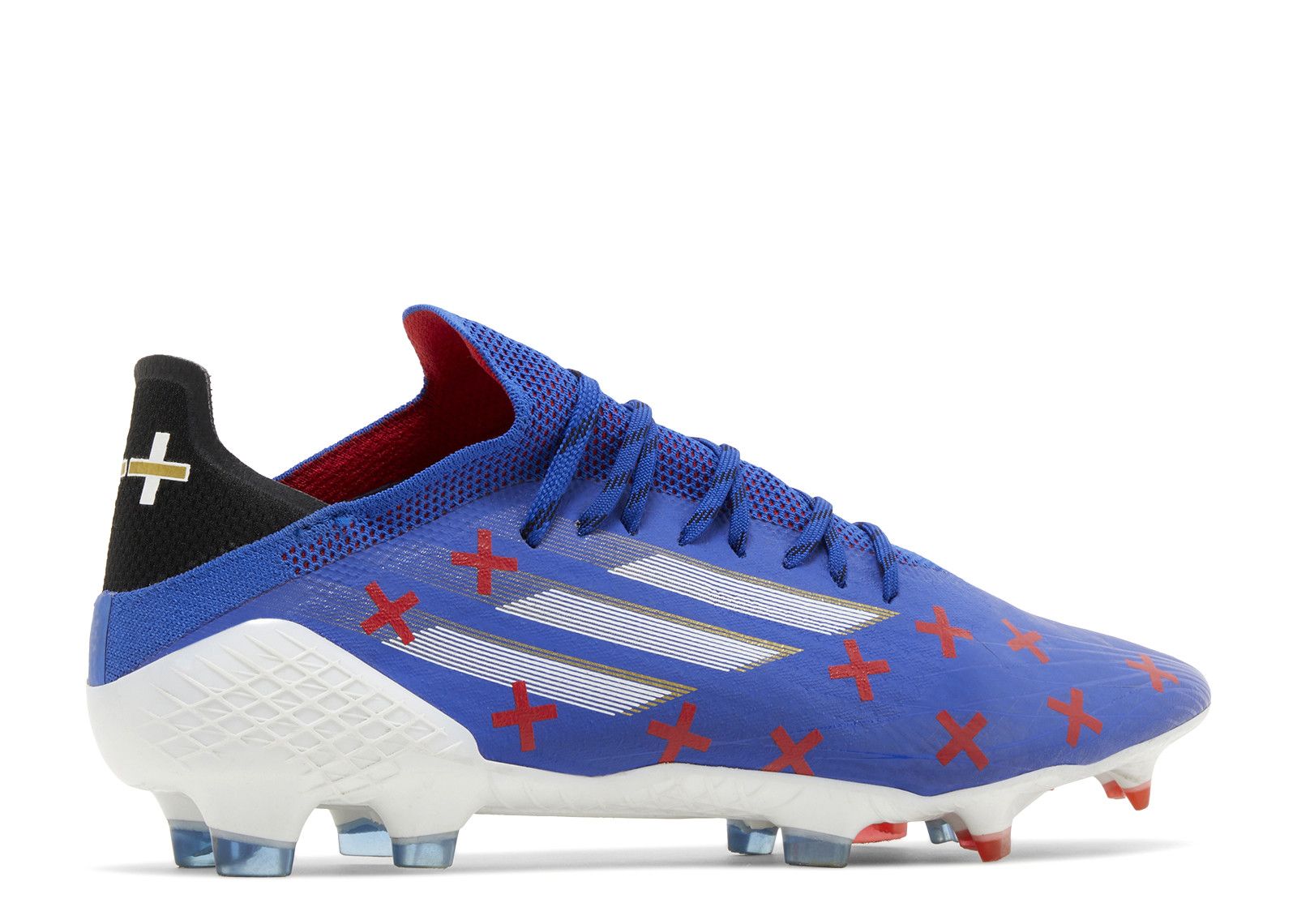 X Speedflow.1 11/11 FG 'Bold Blue Vivid Red' - Adidas - GW0744
