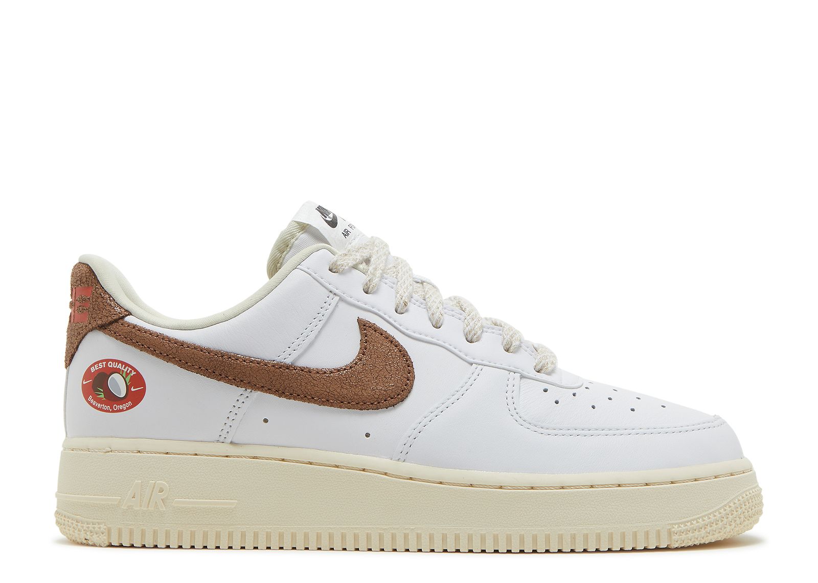 Wmns Air Force 1 '07 LX 'Coconut' - Nike - DJ9943 101 - white/coconut ...