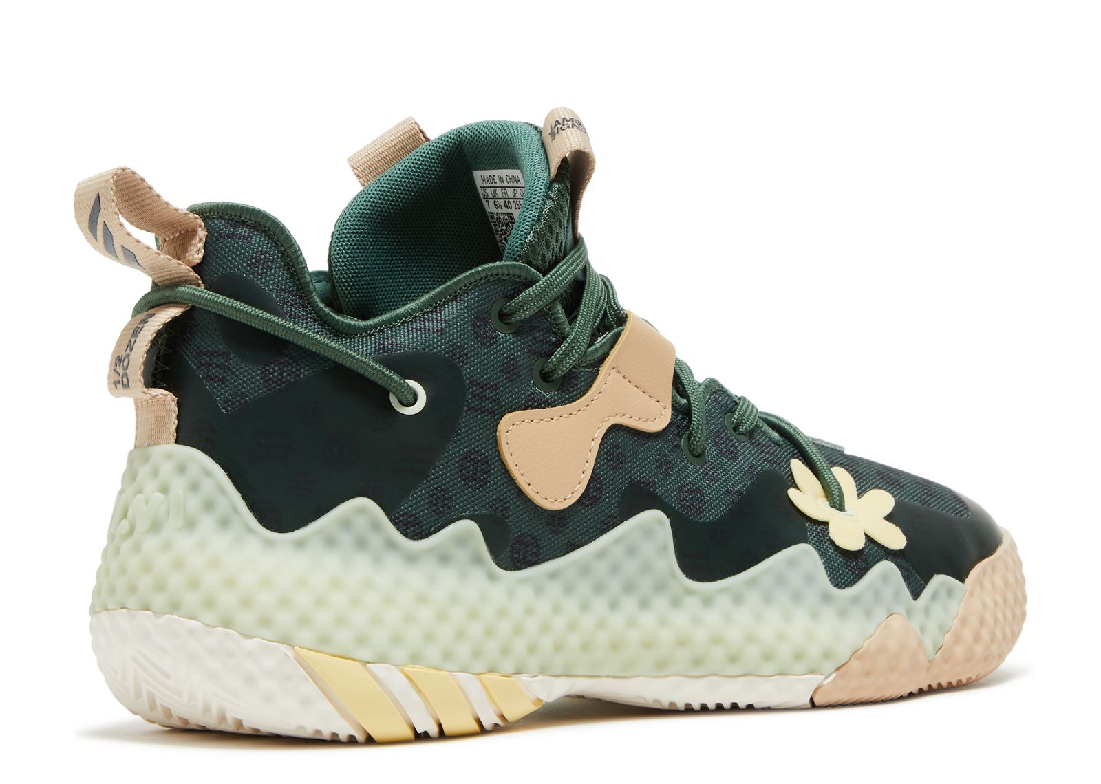 Harden Vol. 6 J 'Green Oxide Monogram' - Adidas - GV7058 - green