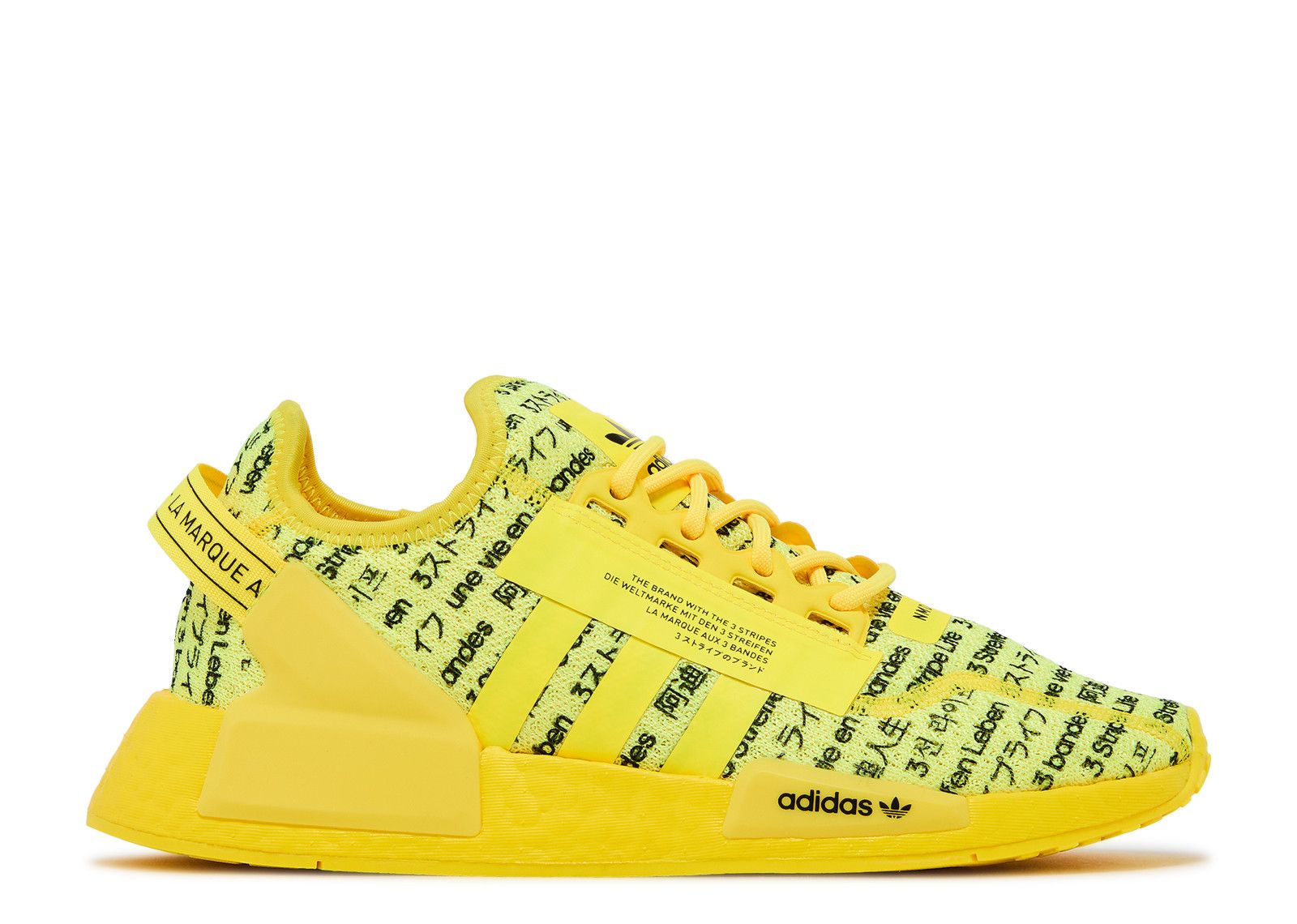 NMD_R1 V2 J 'All Over Print' - Adidas - FZ6236 - beam yellow