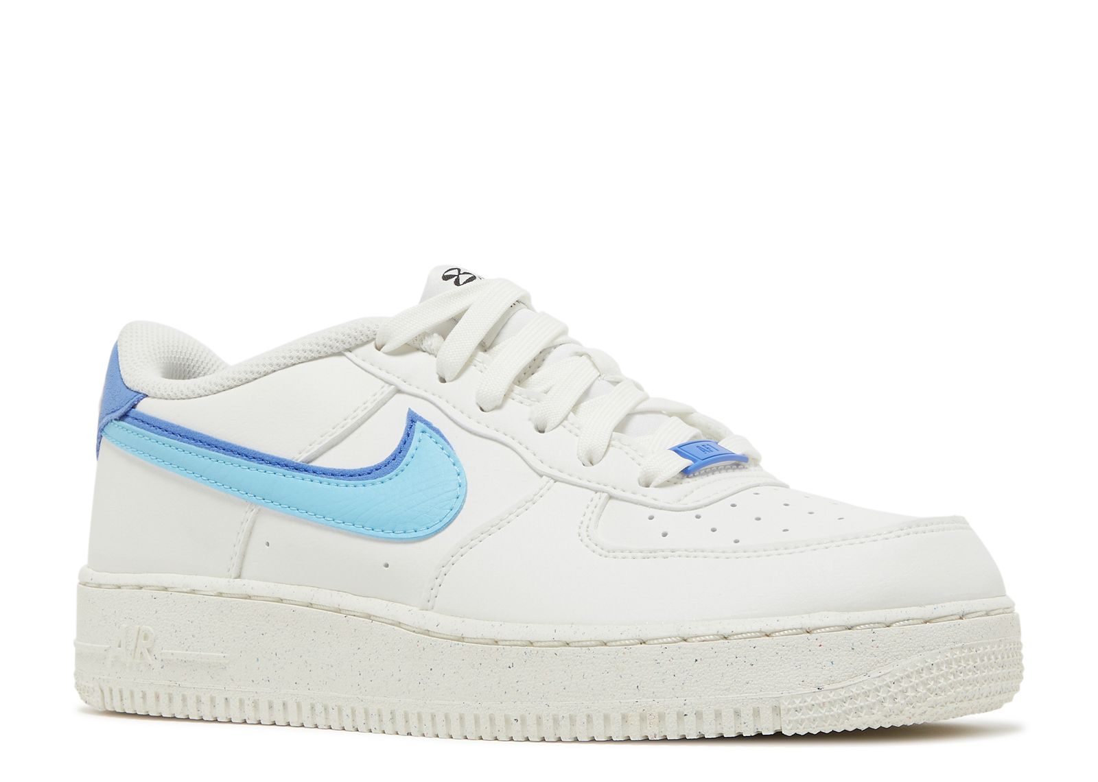 Nike Air Force 1 LV8 'Sail Medium Blue' Double Swoosh Youth/Women  Size 8,8.5