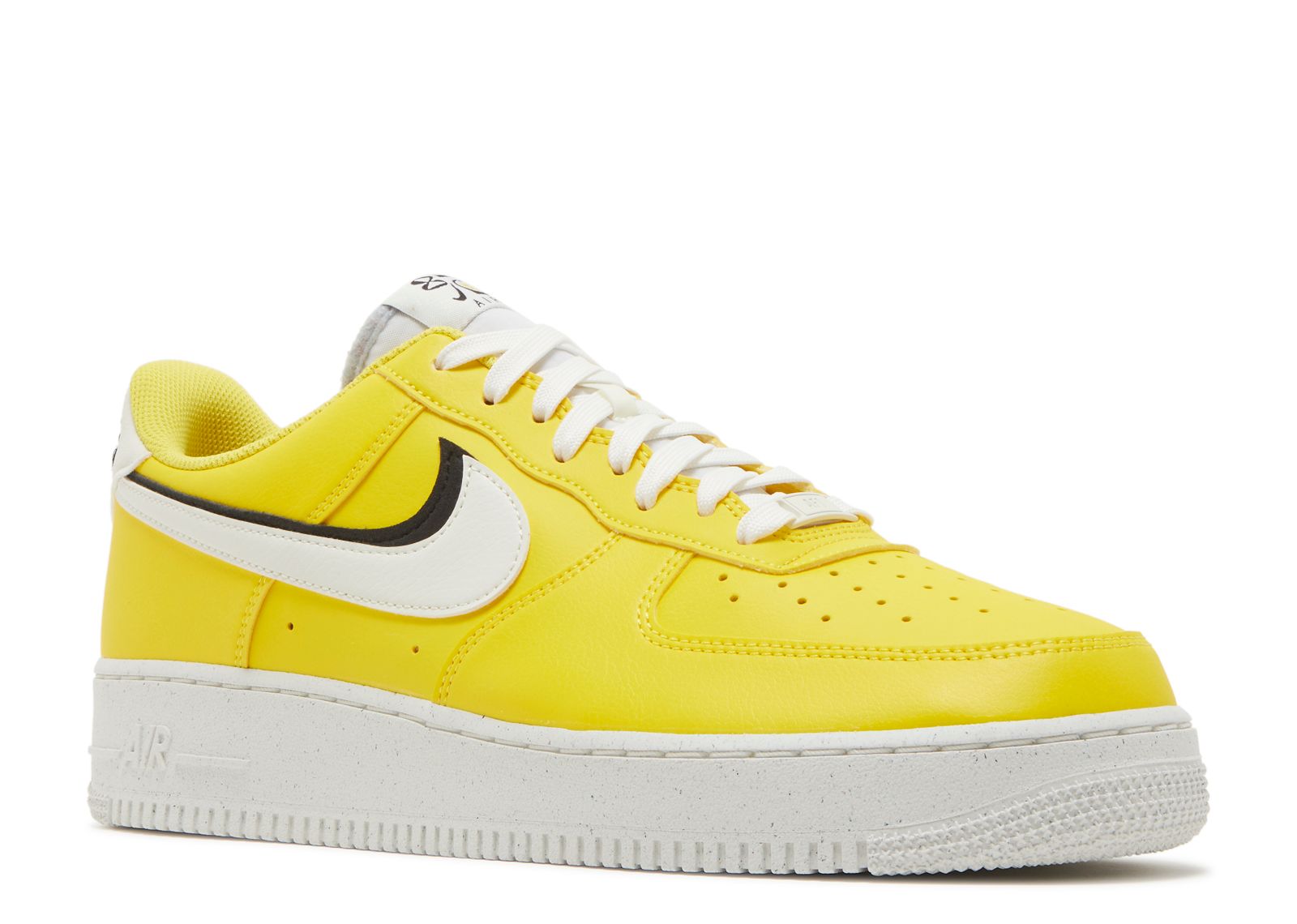 Nike Air Force One LV '07 Yellow Stock Photo