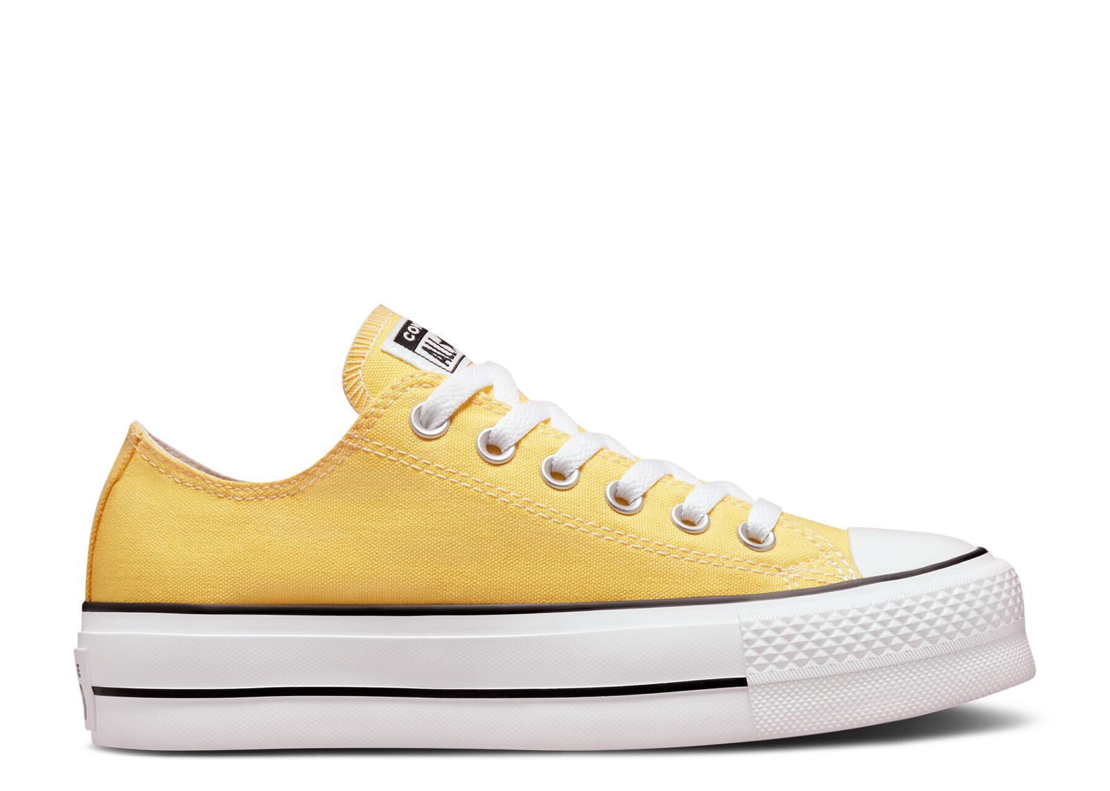 Wmns Chuck Taylor All Star Lift Platform Low Butter Yellow Converse A04419C butter yellow Flight Club