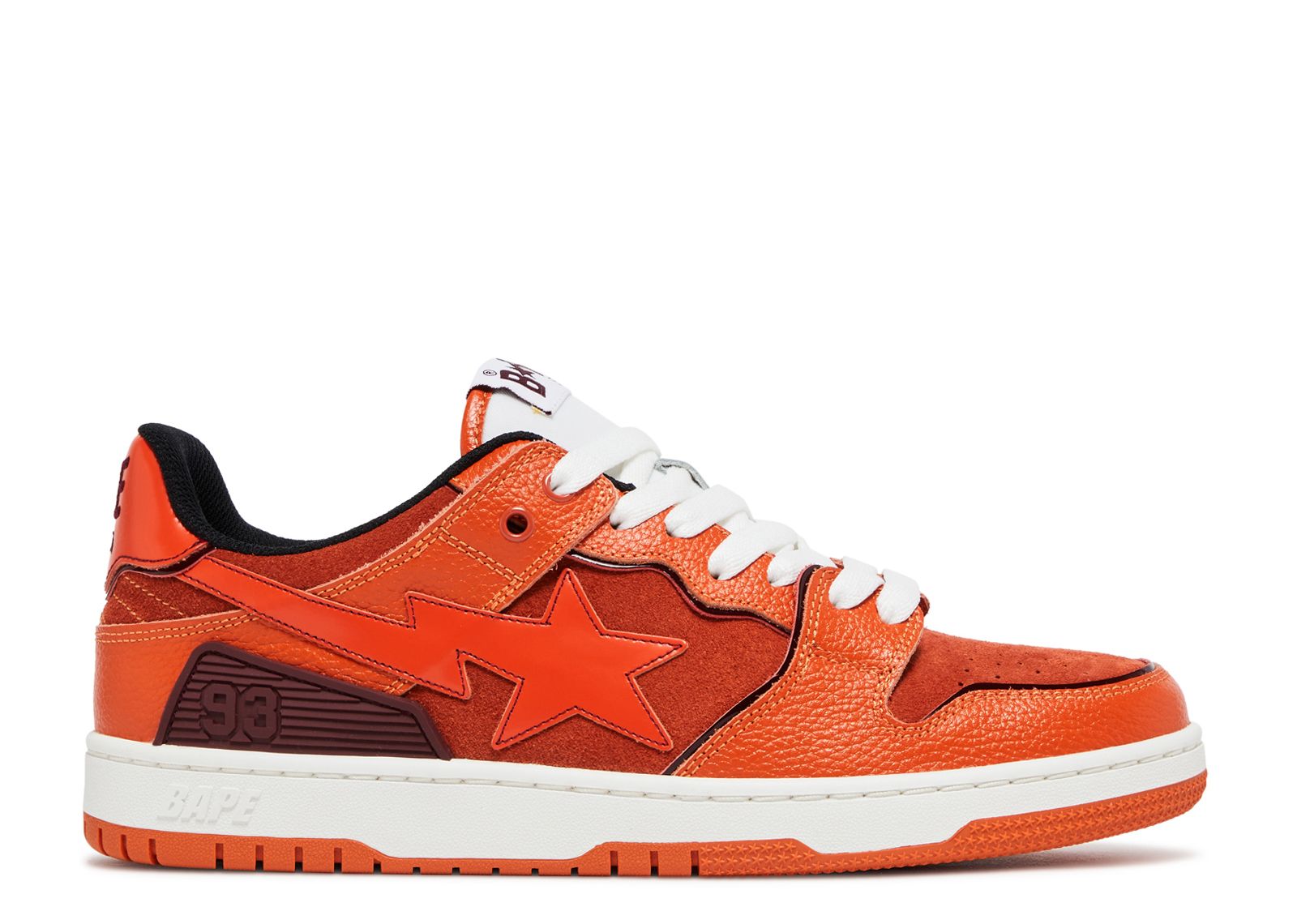 Bape - SK8 STA Sneakers (Orange/Pink/Tan) – eluXive
