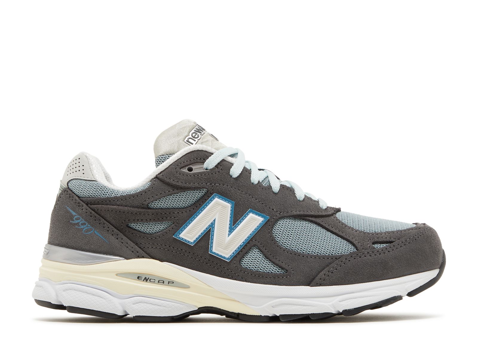 Kith × New Balance 990V3 Steel Blue 28cm