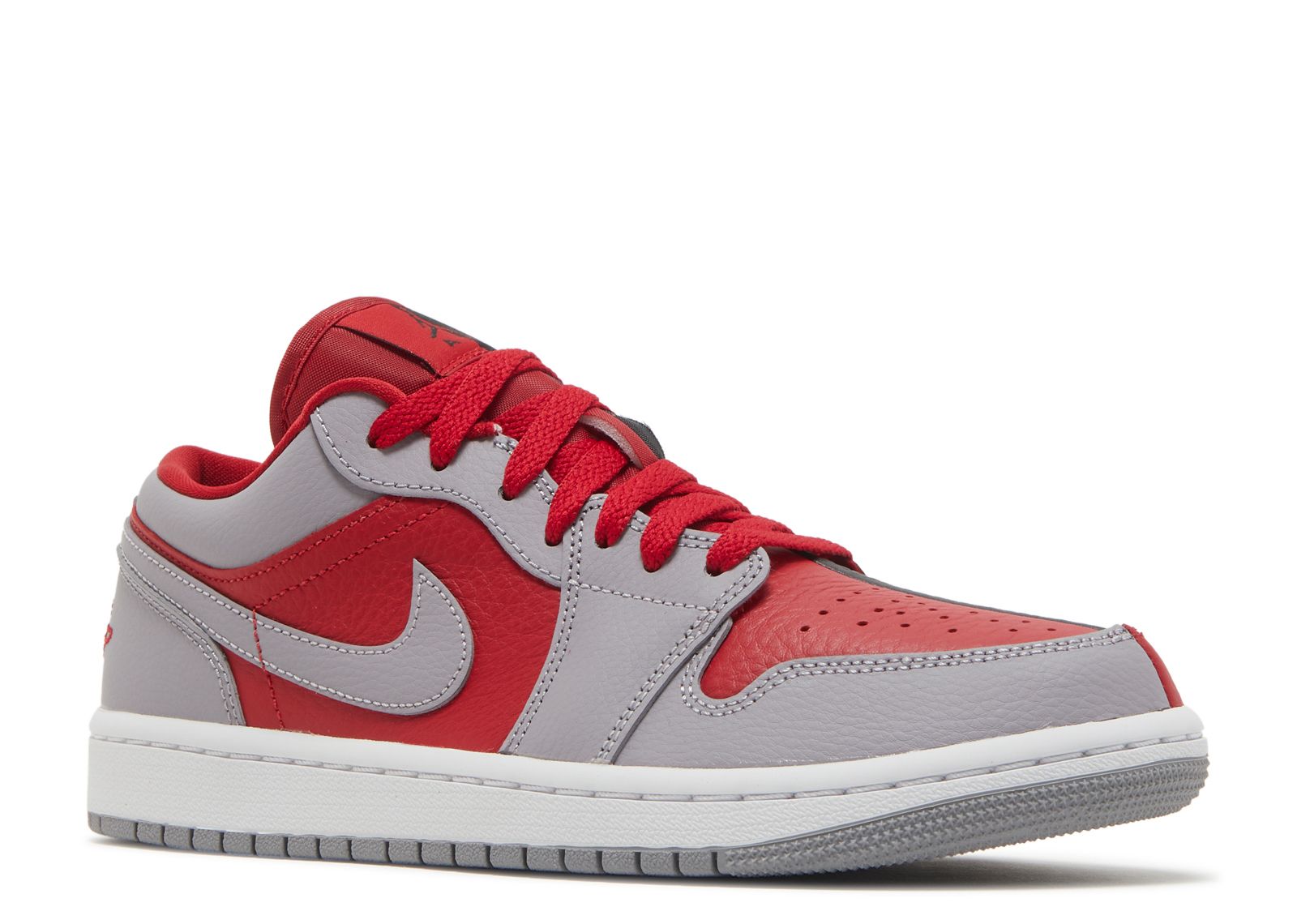Nike Air Jordan 1 Low SE Split Grey Red DR0502-600 Womens Size 11.5/ Mens 10 WMNS) Air Jordan 1 Low SE  main image 4