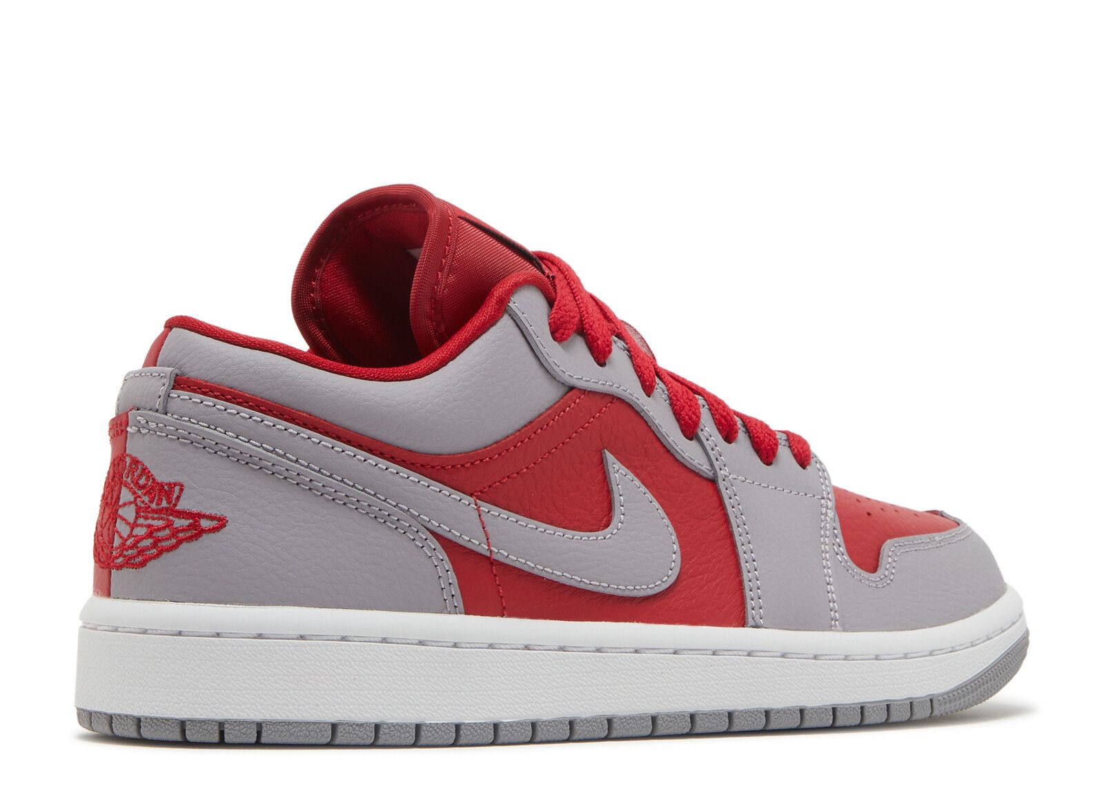 Wmns Jordan 1 Low SE ‘Split – Gym Red Cement Grey’