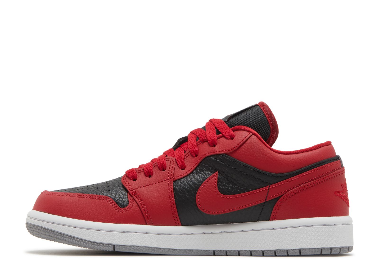 Nike Air Jordan 1 Low SE Split Grey Red DR0502-600 Womens Size 11.5/ Mens 10 WMNS) Air Jordan 1 Low SE  main image 3
