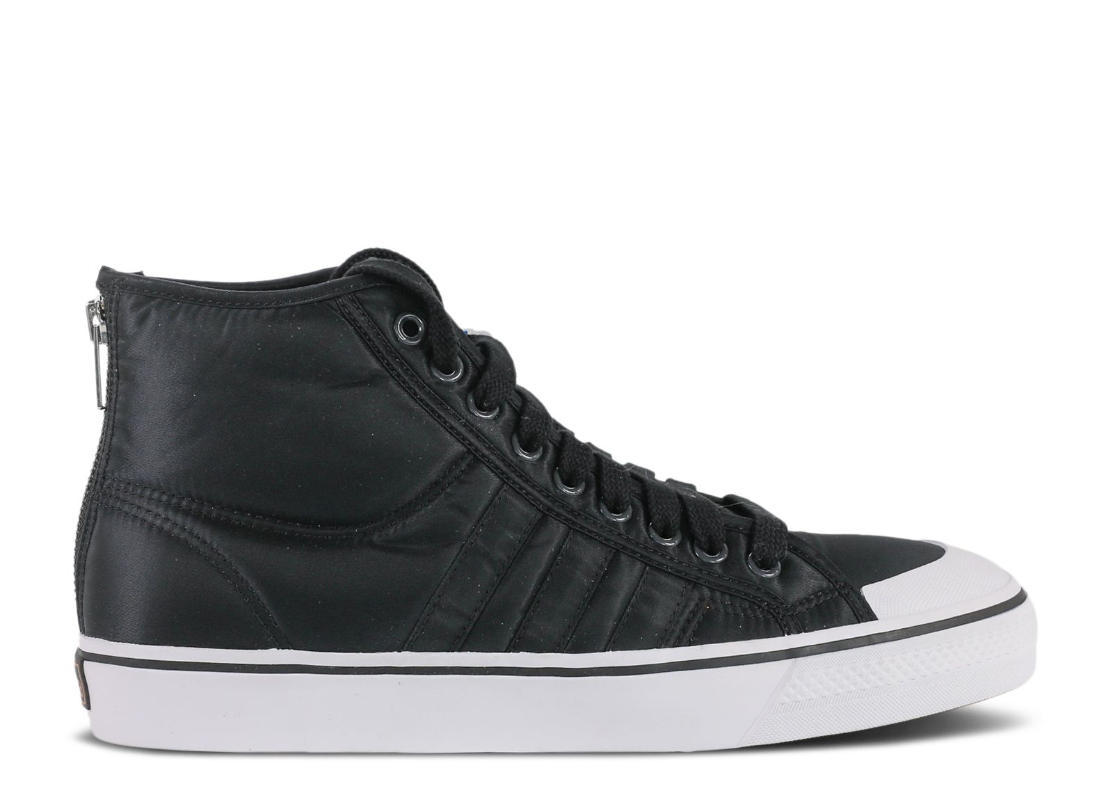 adidas nizza black leather