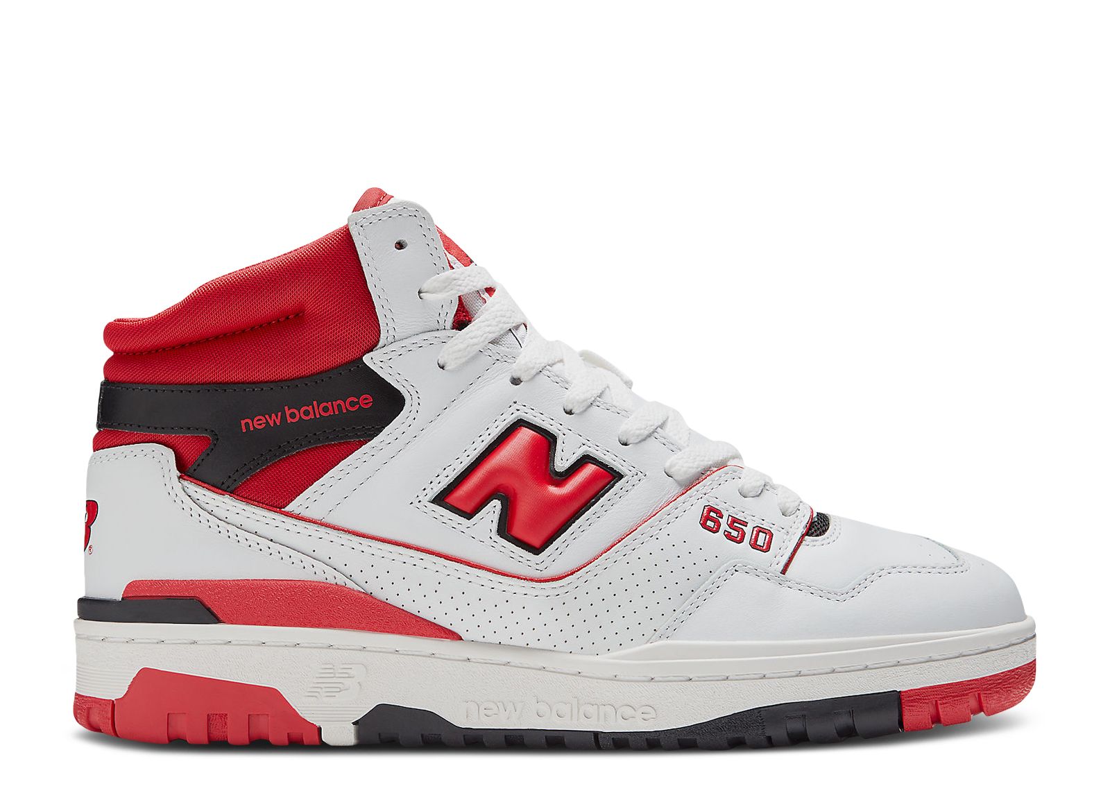 ニューバランス BB650R 27cm(Unisex) ホワイト＆レッド 新品 New Balance 650R 'White Red' - New Balance - BB650RWR - white/red
